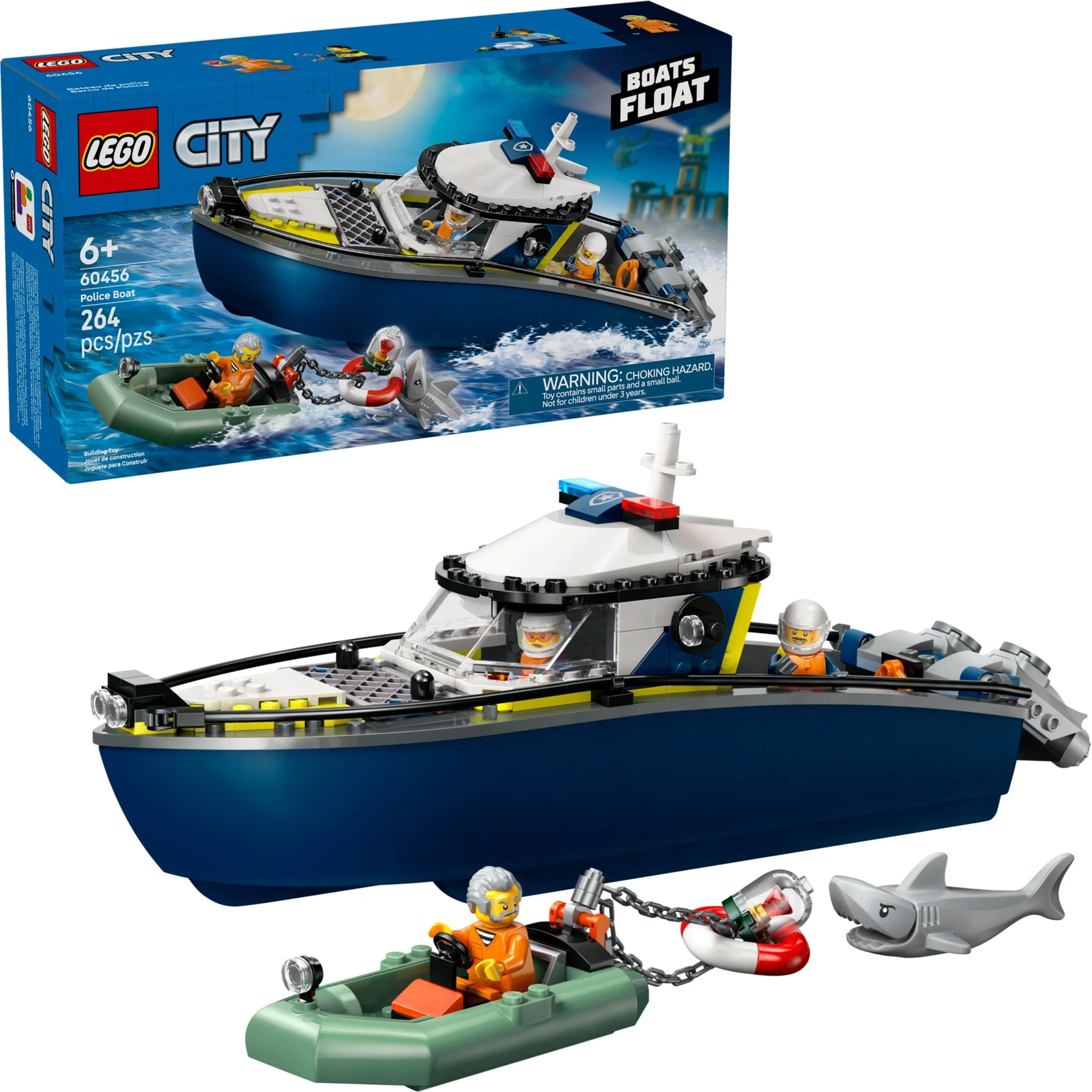LEGO® 60456 Pościg łodzią policyjną - zdjęcie 3