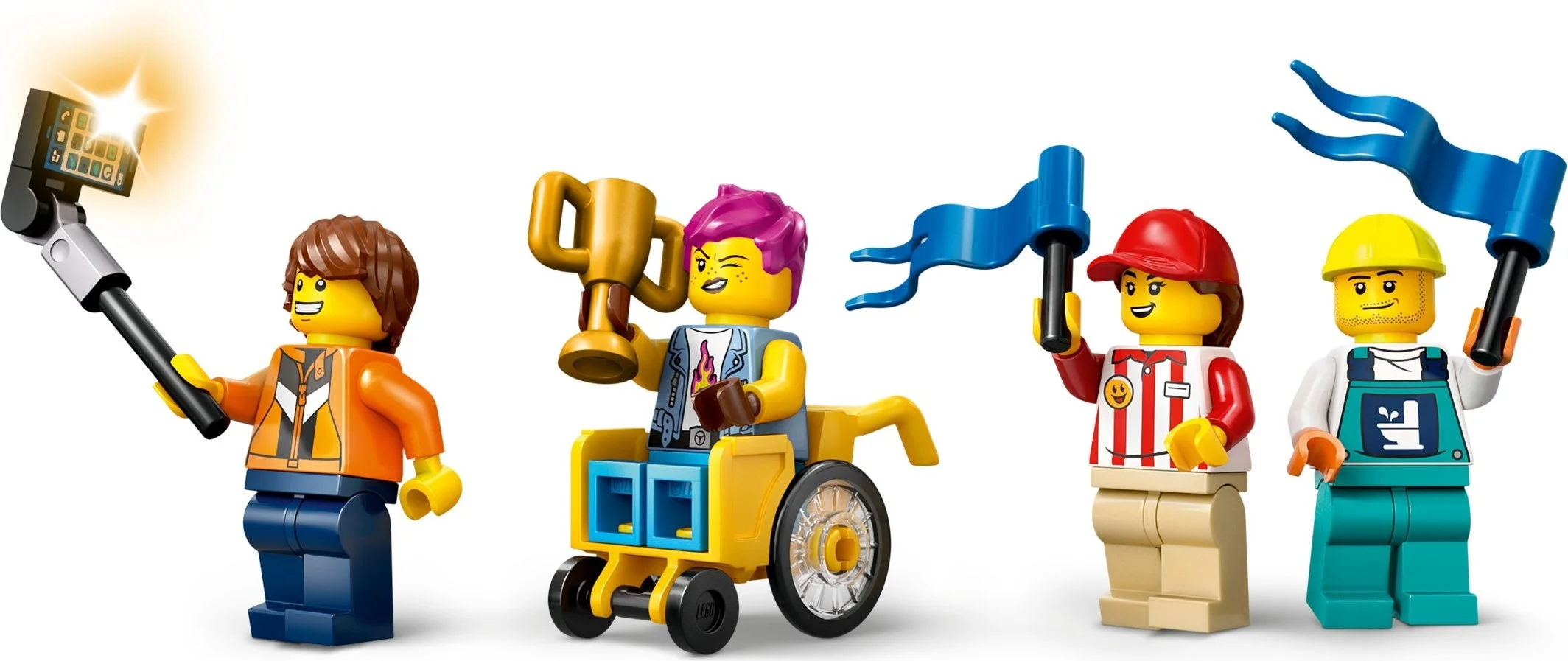 LEGO® 60460 Bez granic: tor z rampami dla wyścigówek - zdjęcie 7