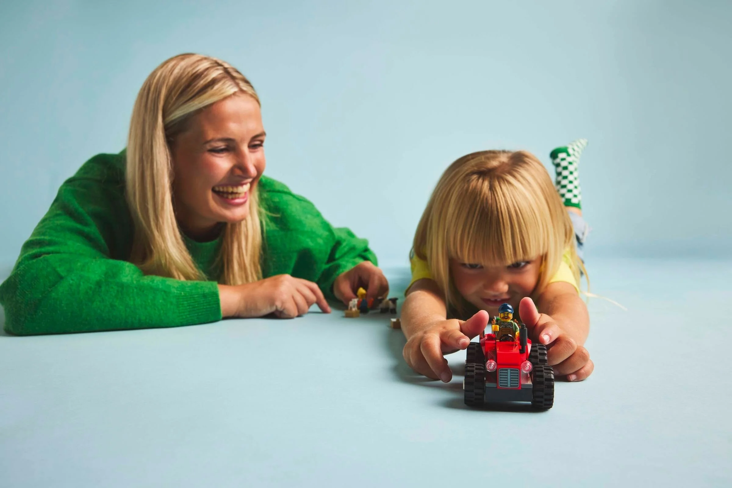 LEGO® 60461 Czerwony traktor z przyczepą i owcą - zdjęcie 5