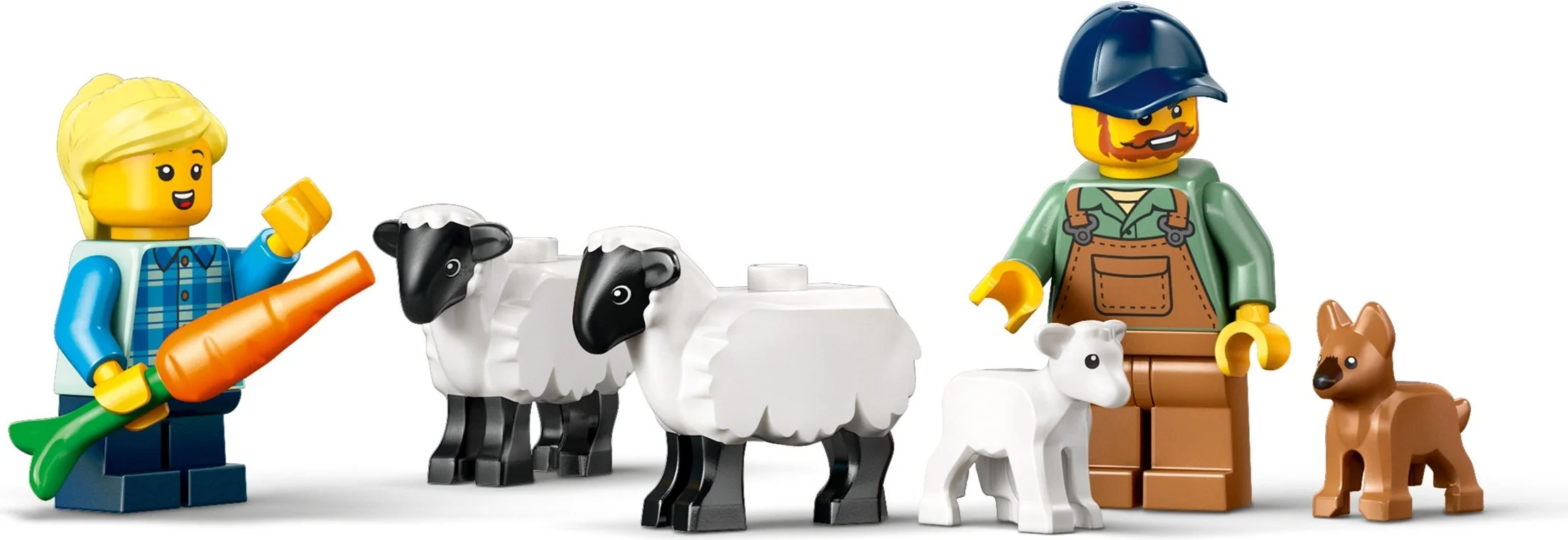 LEGO® 60461 Czerwony traktor z przyczepą i owcą - zdjęcie 7