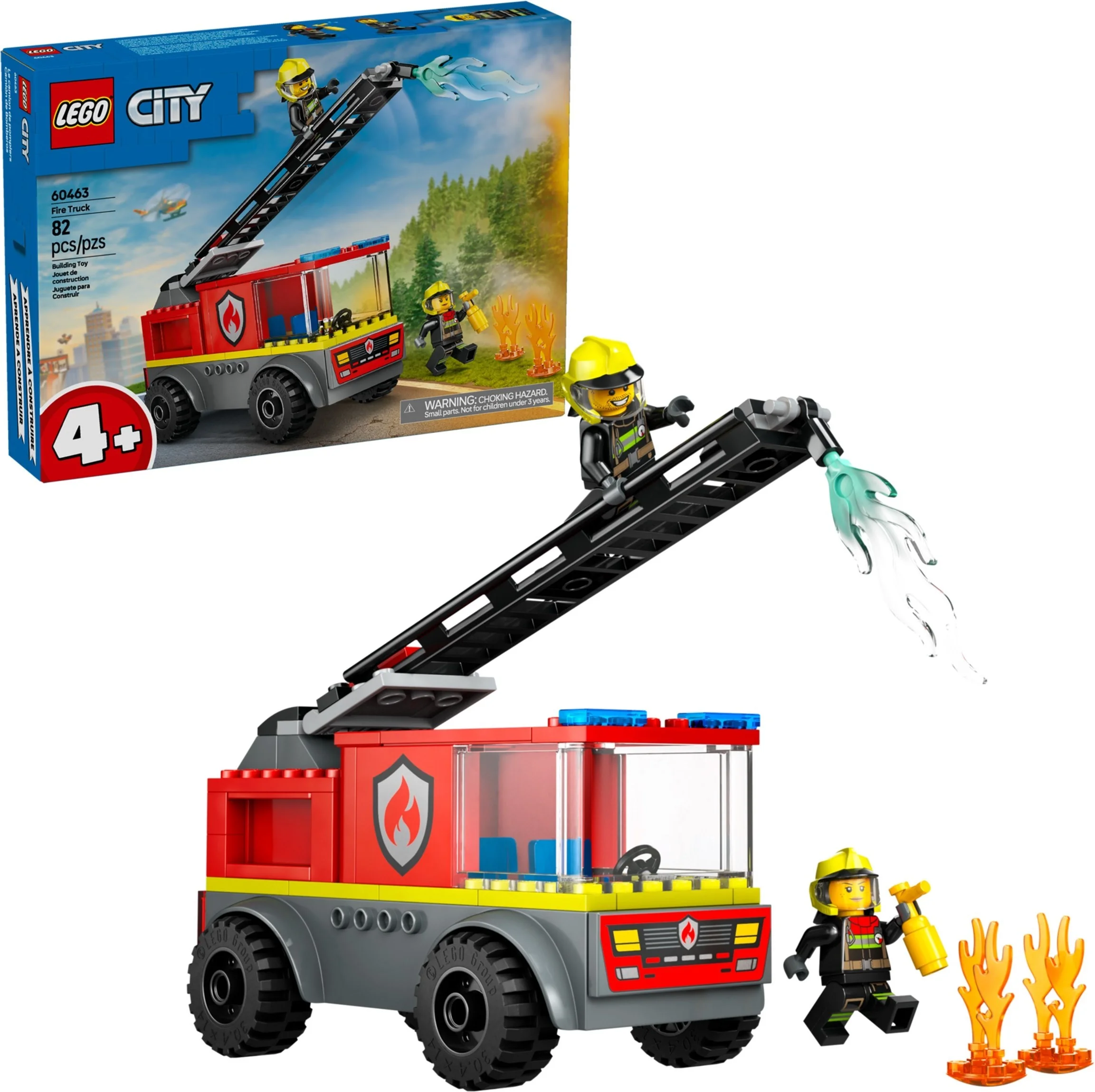 LEGO® 60463 Wóz strażacki z drabiną - zdjęcie 3