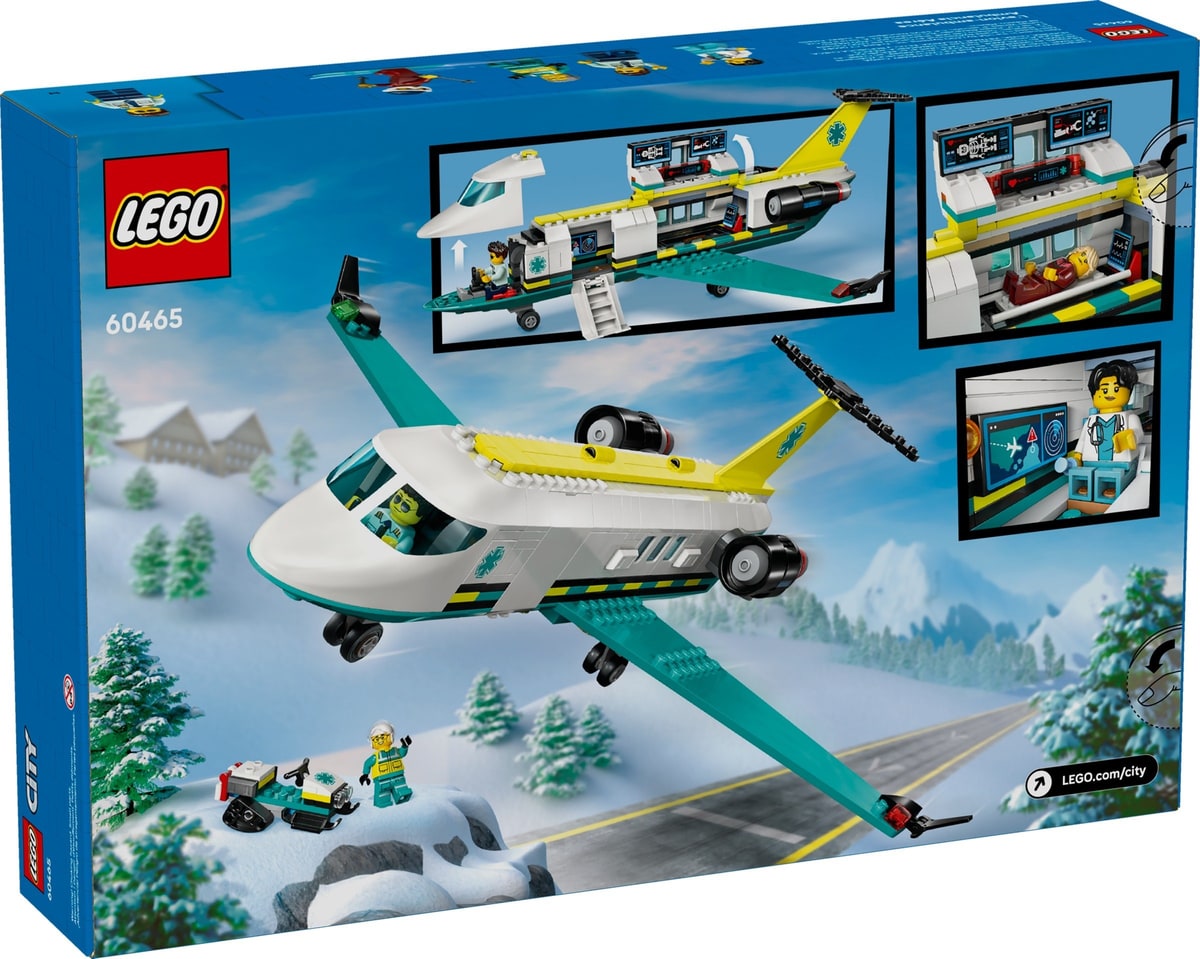 LEGO® 60465 Samolot pogotowia ratunkowego - zdjęcie 4