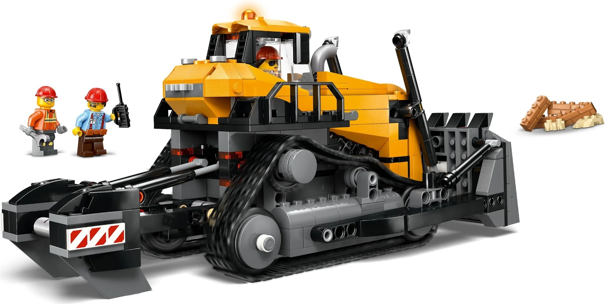 LEGO® 60466 Żółty buldożer z ładowarką - zdjęcie 9