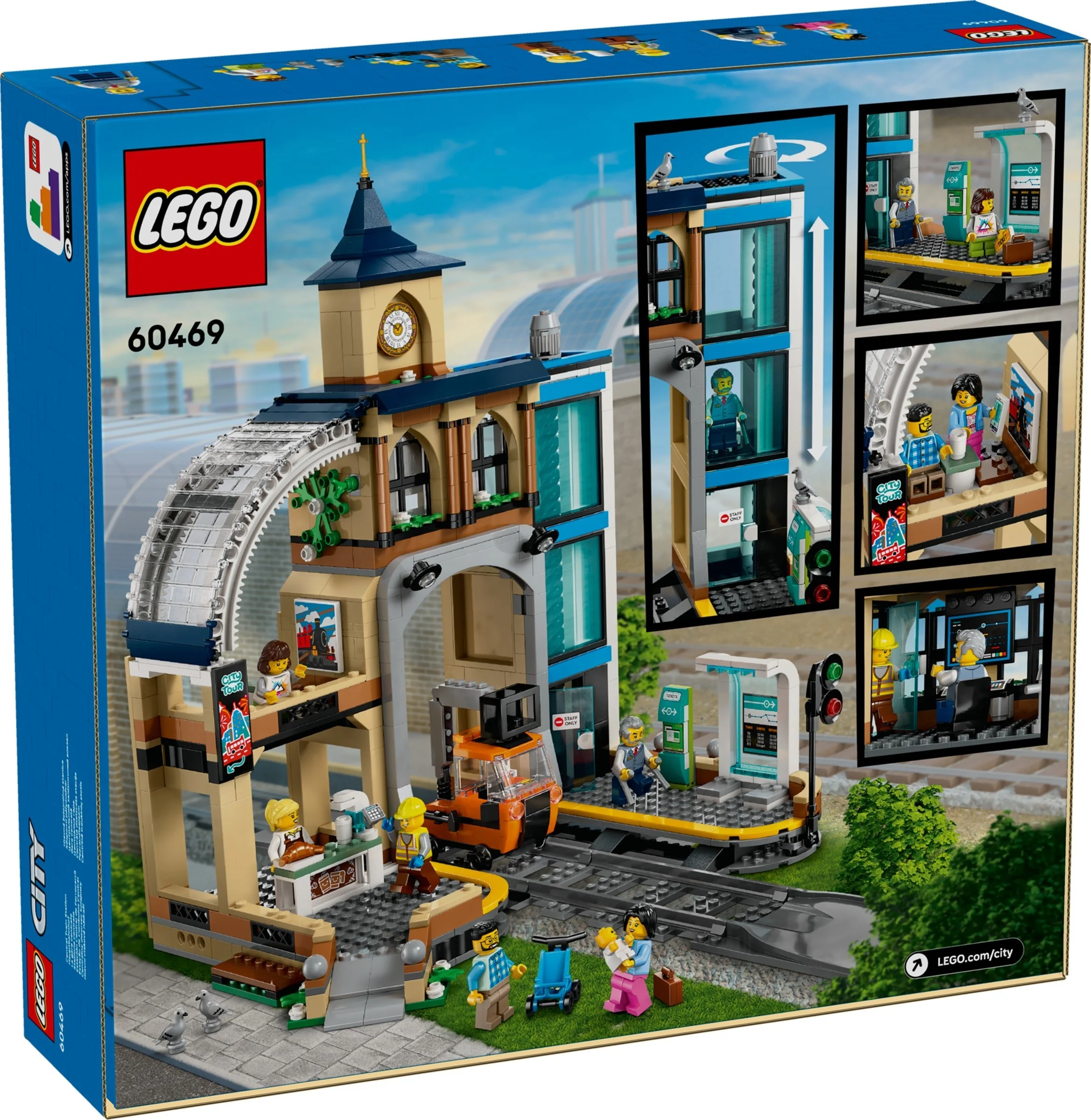 LEGO® 60469 Centralny dworzec kolejowy - zdjęcie 2