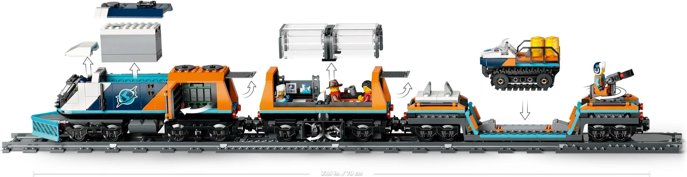 LEGO® 60470 Ekspres polarny arktycznych odkrywców - zdjęcie 3