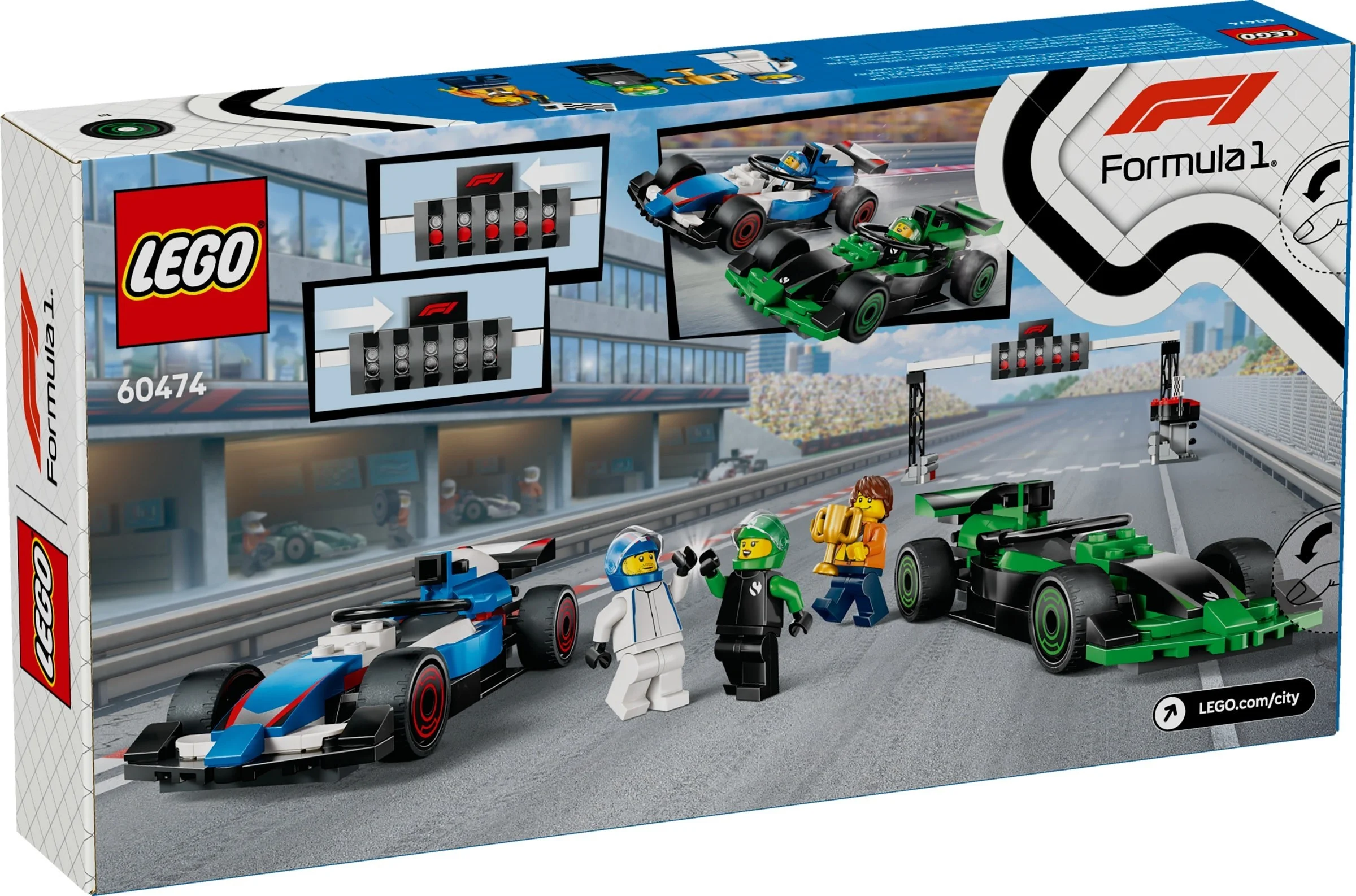 LEGO® 60474 Padok F1® z bolidami VCARB i Sauber - zdjęcie 2