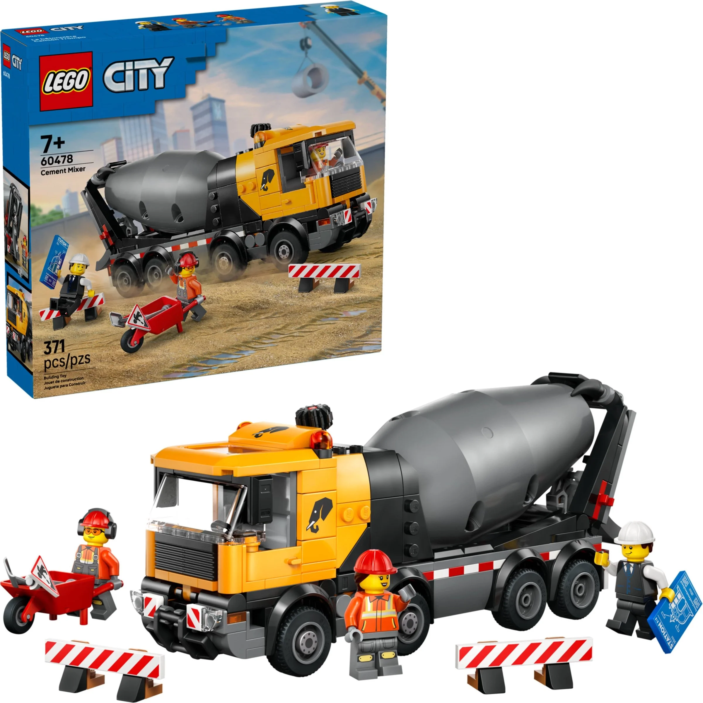 LEGO® 60478 Betoniarka - zdjęcie 4