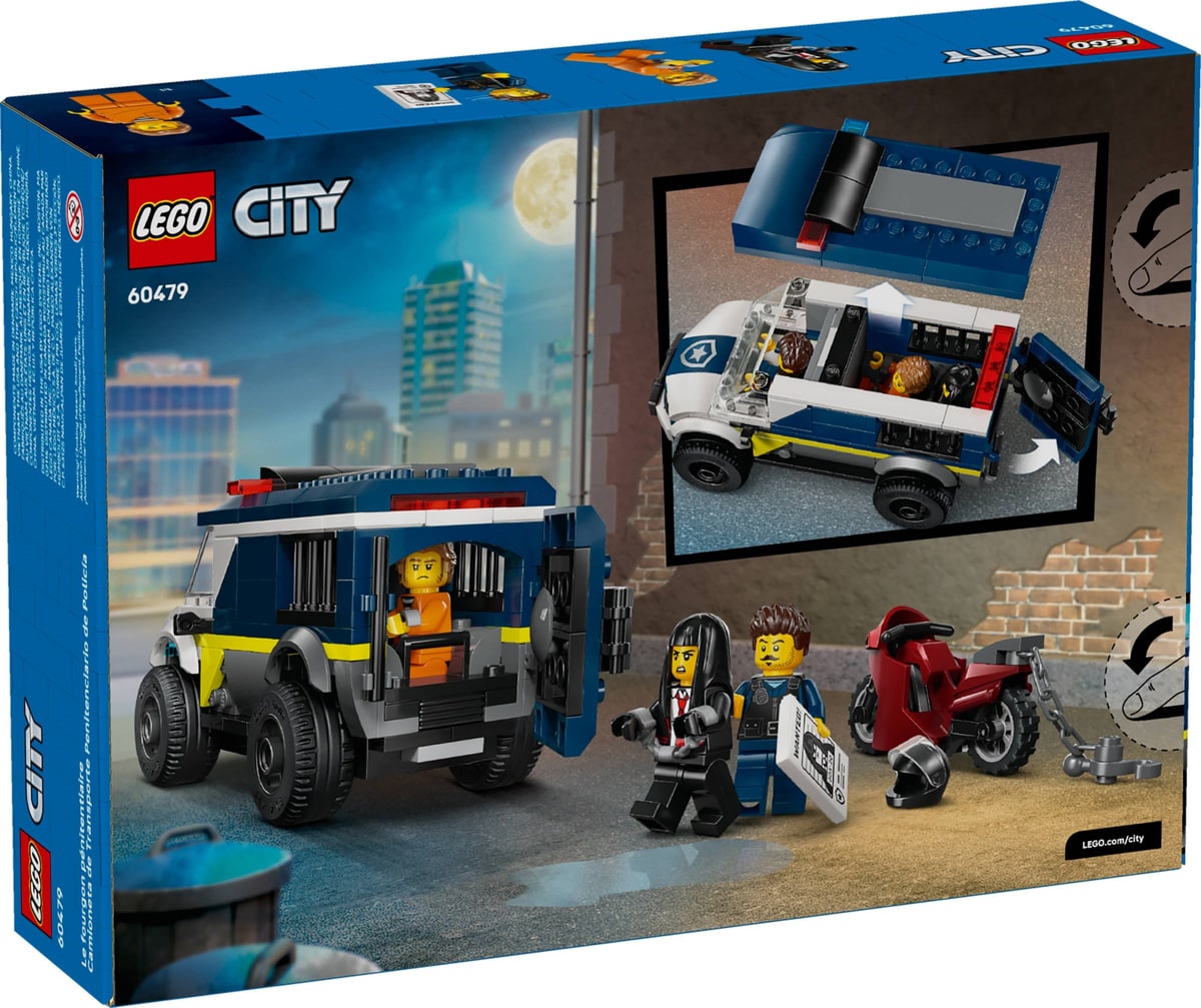 LEGO® 60479 Furgonetka policyjnego konwoju więziennego - zdjęcie 4