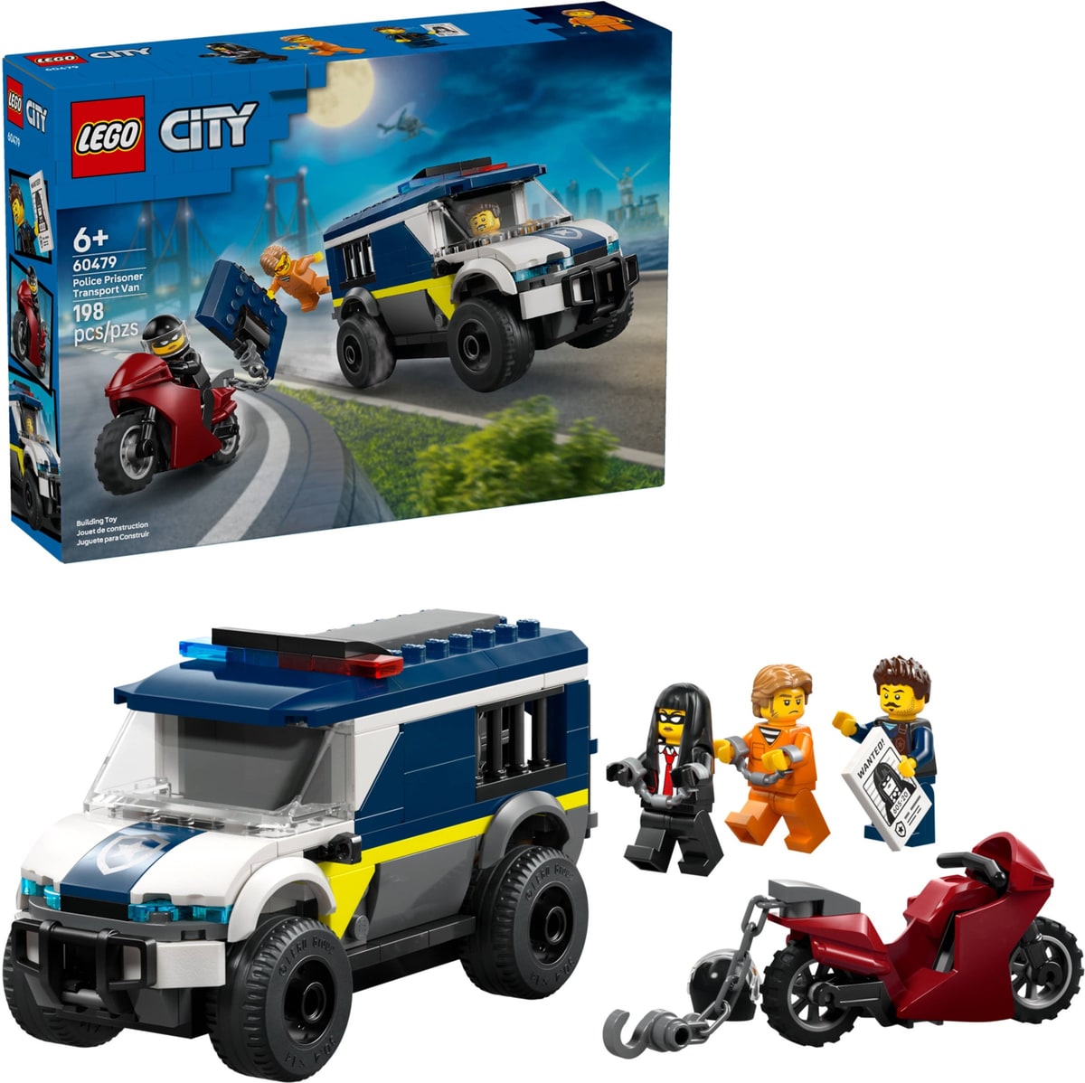 LEGO® 60479 Furgonetka policyjnego konwoju więziennego - zdjęcie 6