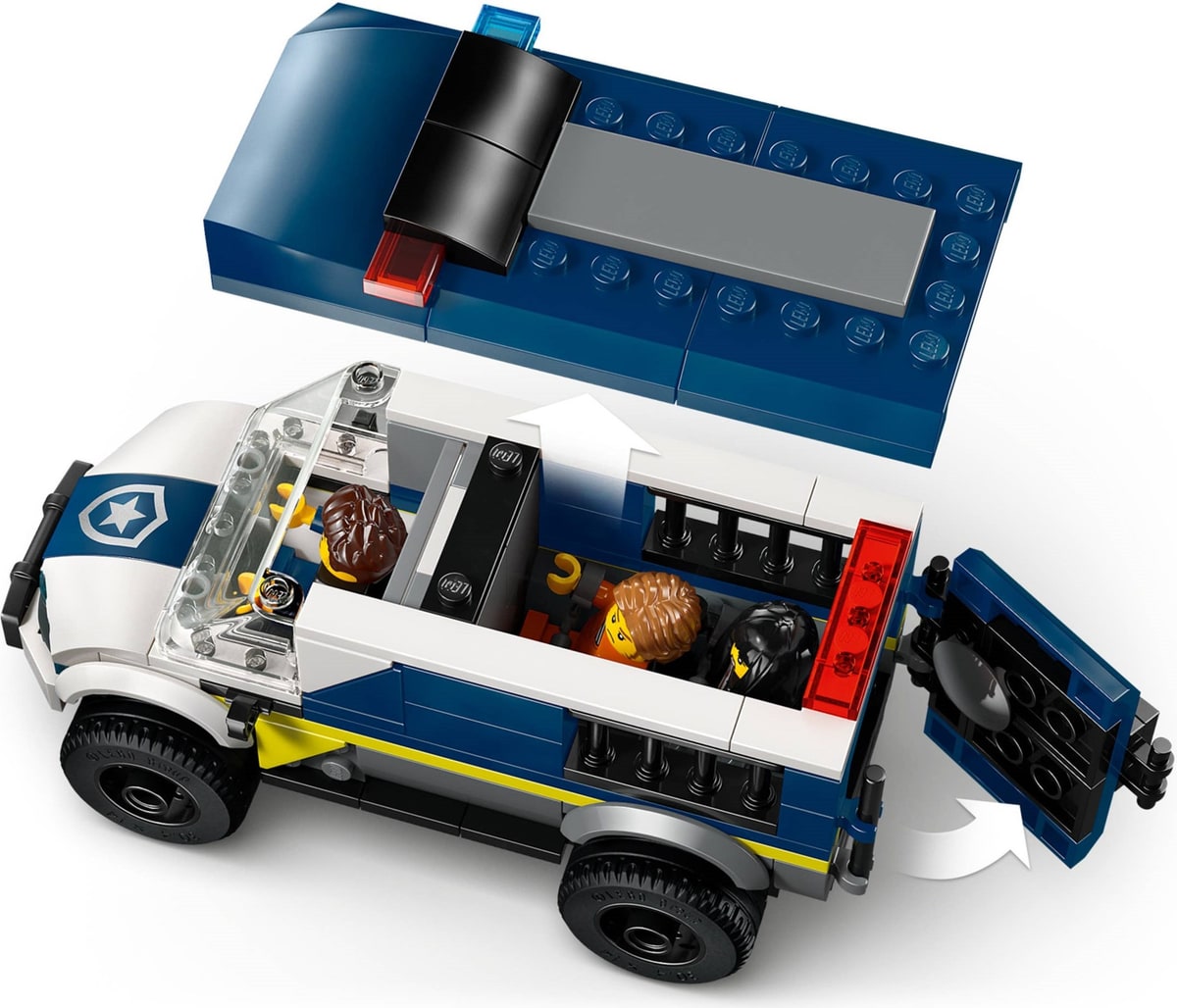 LEGO® 60479 Furgonetka policyjnego konwoju więziennego - zdjęcie 19