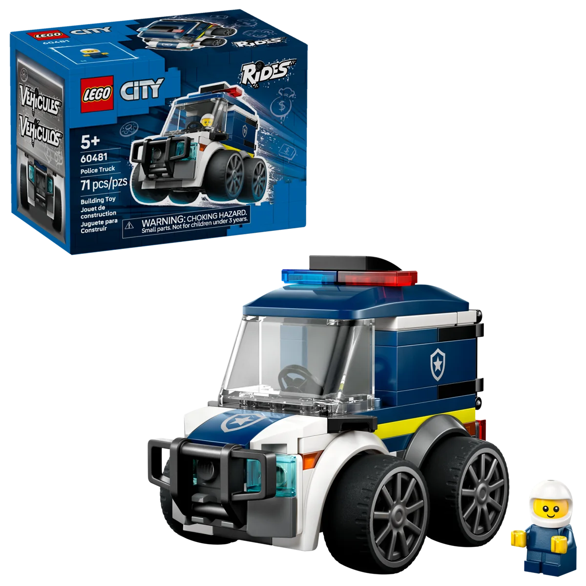 LEGO® 60481 LEGO City Pojazdy - Ciężarówka policyjna - zdjęcie 9