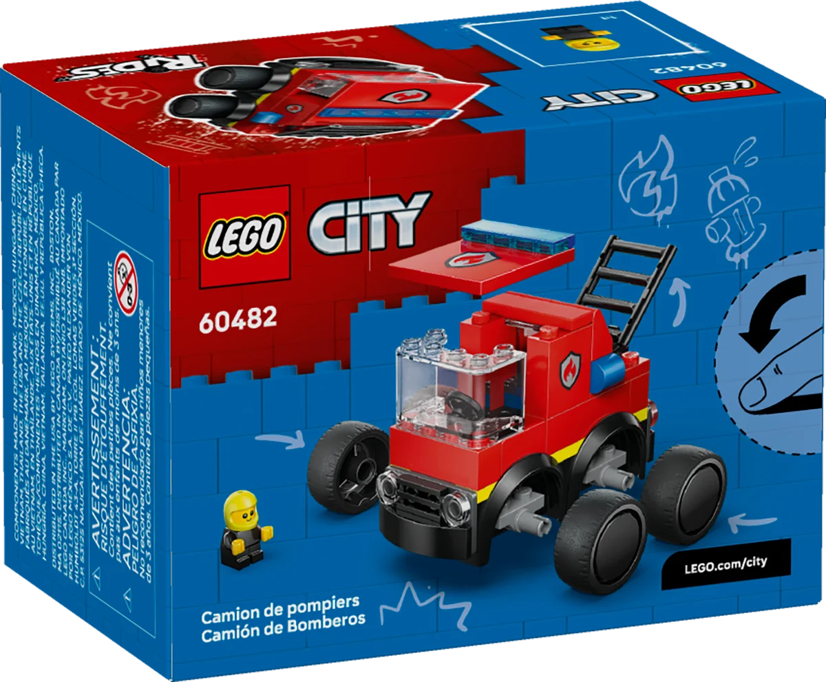 LEGO® 60482 LEGO City Pojazdy - Wóz strażacki - zdjęcie 8