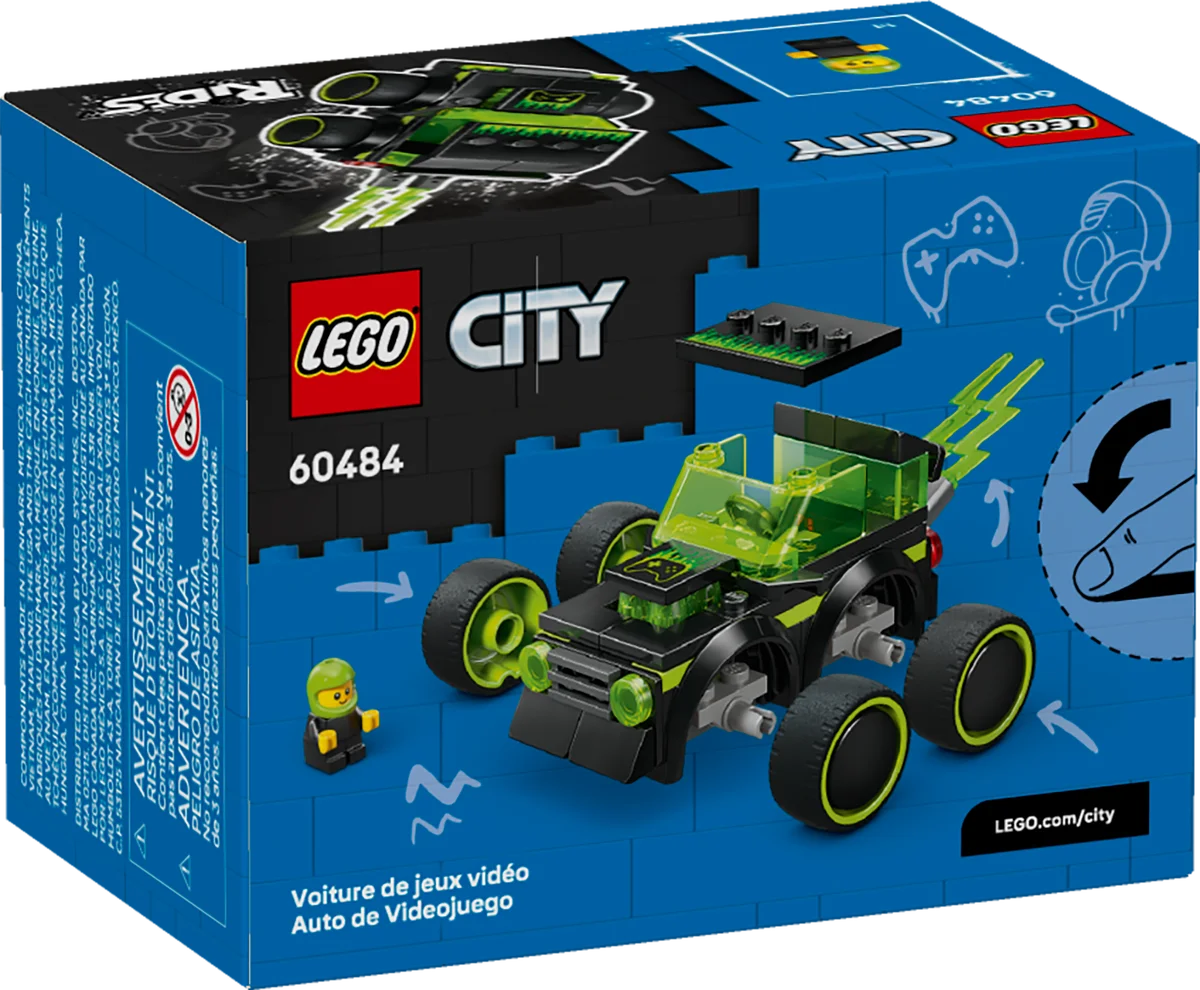 LEGO® 60484 LEGO City Pojazdy - Gamingowa wyścigówka - zdjęcie 6