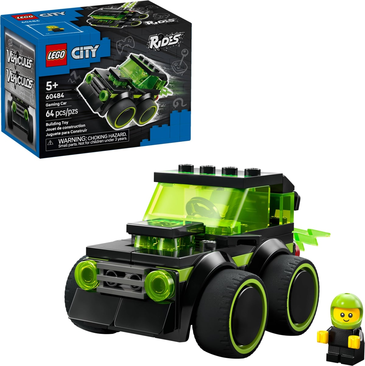 LEGO® 60484 Pojazdy - Gamingowa wyścigówka - zdjęcie 6