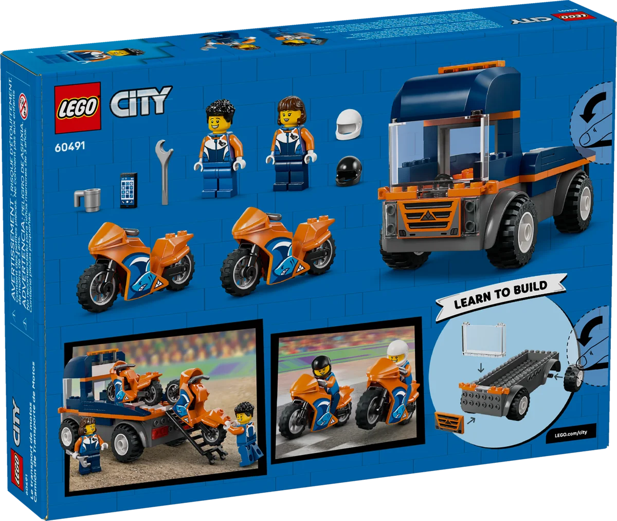 LEGO® 60491 LEGO City Laweta dla motocykli - zdjęcie 9