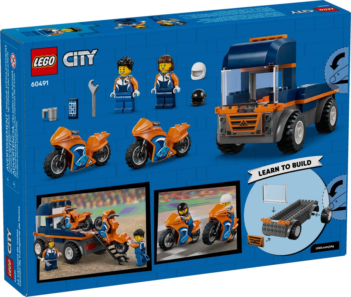 LEGO® 60491 Laweta dla motocykli - zdjęcie 4