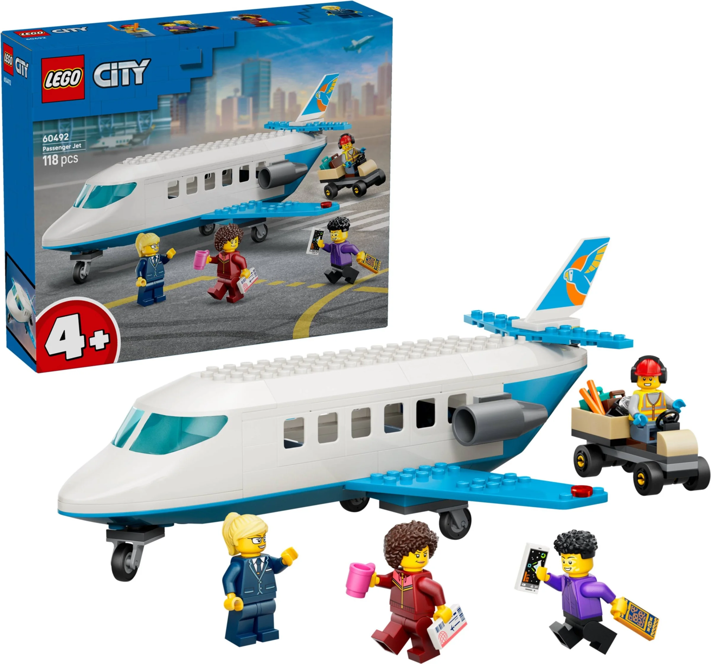 LEGO® 60492 Samolot pasażerski - zdjęcie 2