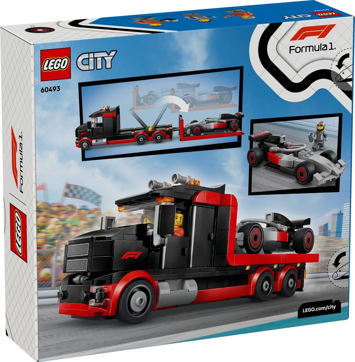 LEGO® 60493 Ciężarówka F1 z bolidem Audi F1 - zdjęcie 6