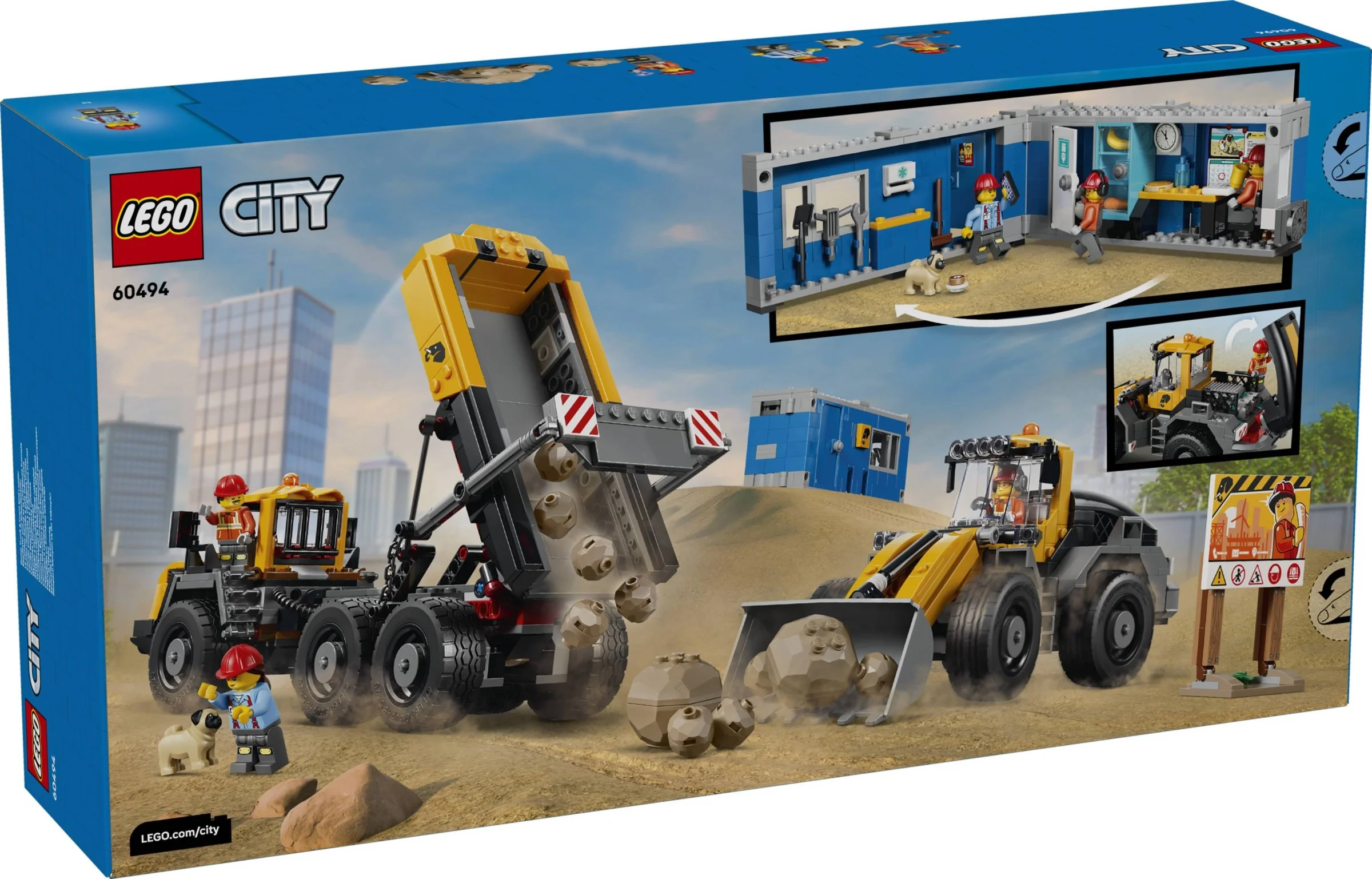 LEGO® 60494 Wywrotka i ładowarka czołowa - zdjęcie 2