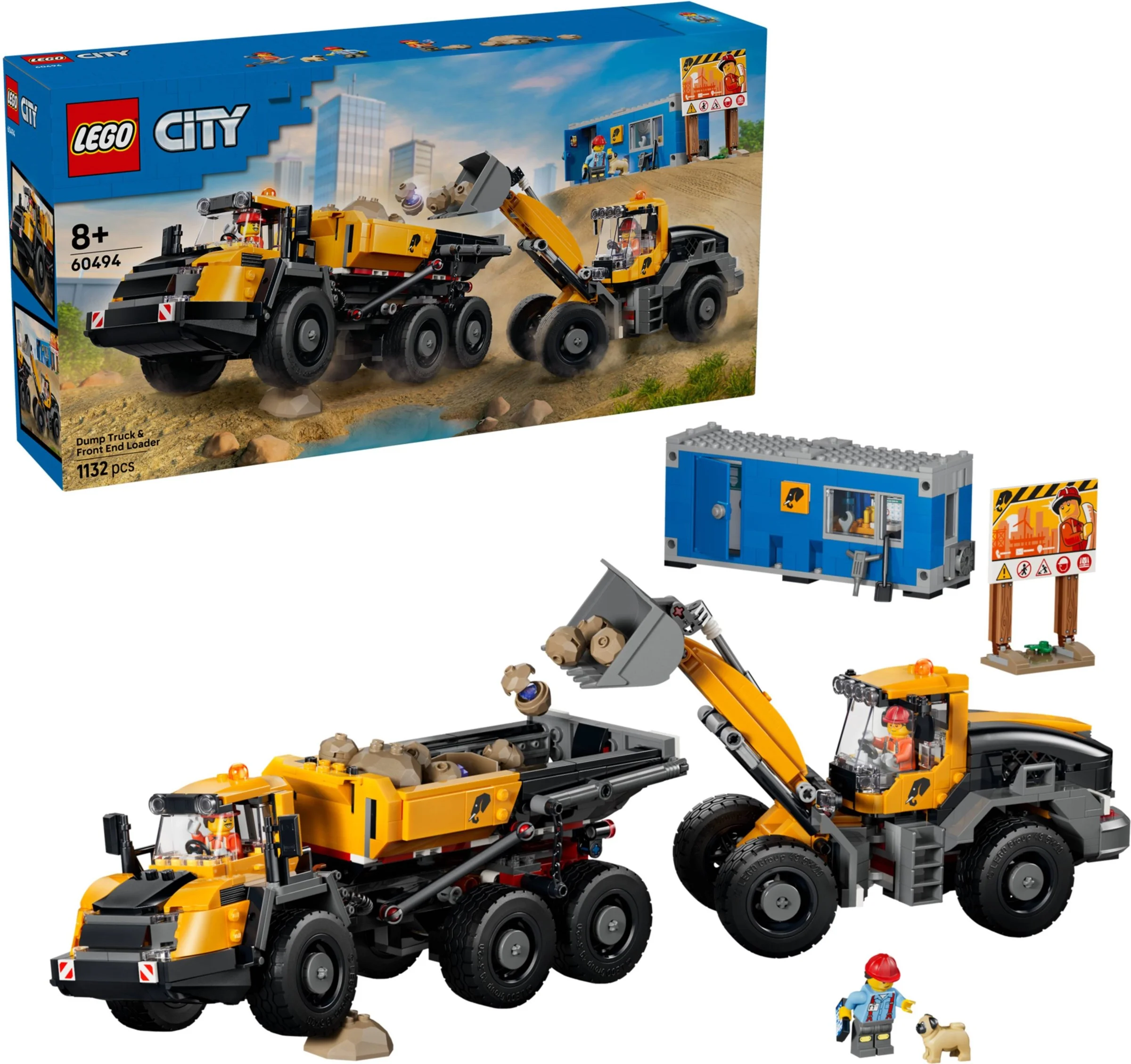 LEGO® 60494 Wywrotka i ładowarka czołowa - zdjęcie 3