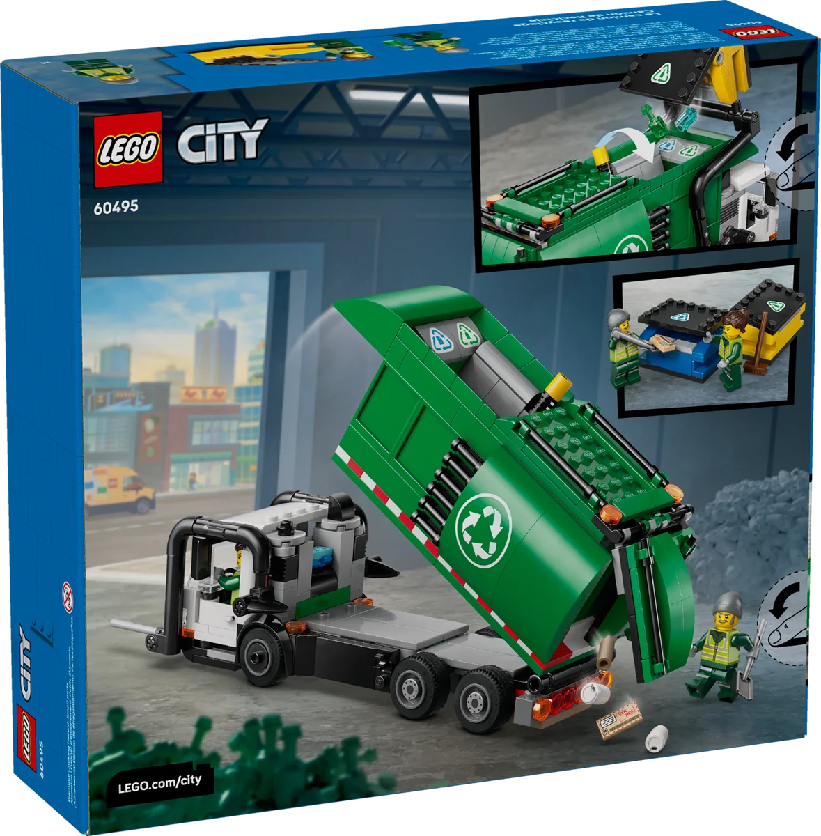 LEGO® 60495 Ciężarówka recyklingowa - zdjęcie 10