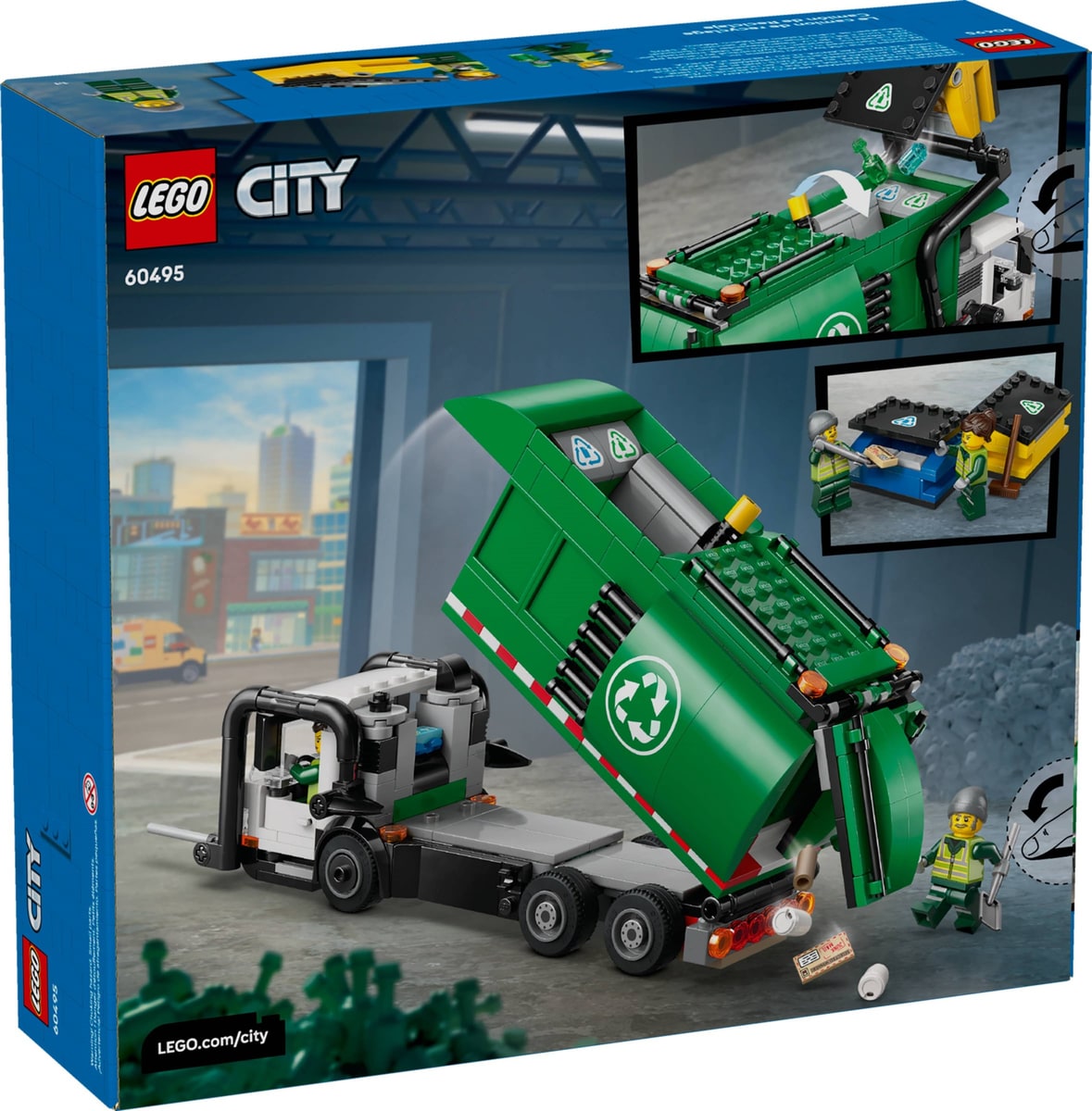 LEGO® 60495 Ciężarówka recyklingowa - zdjęcie 4