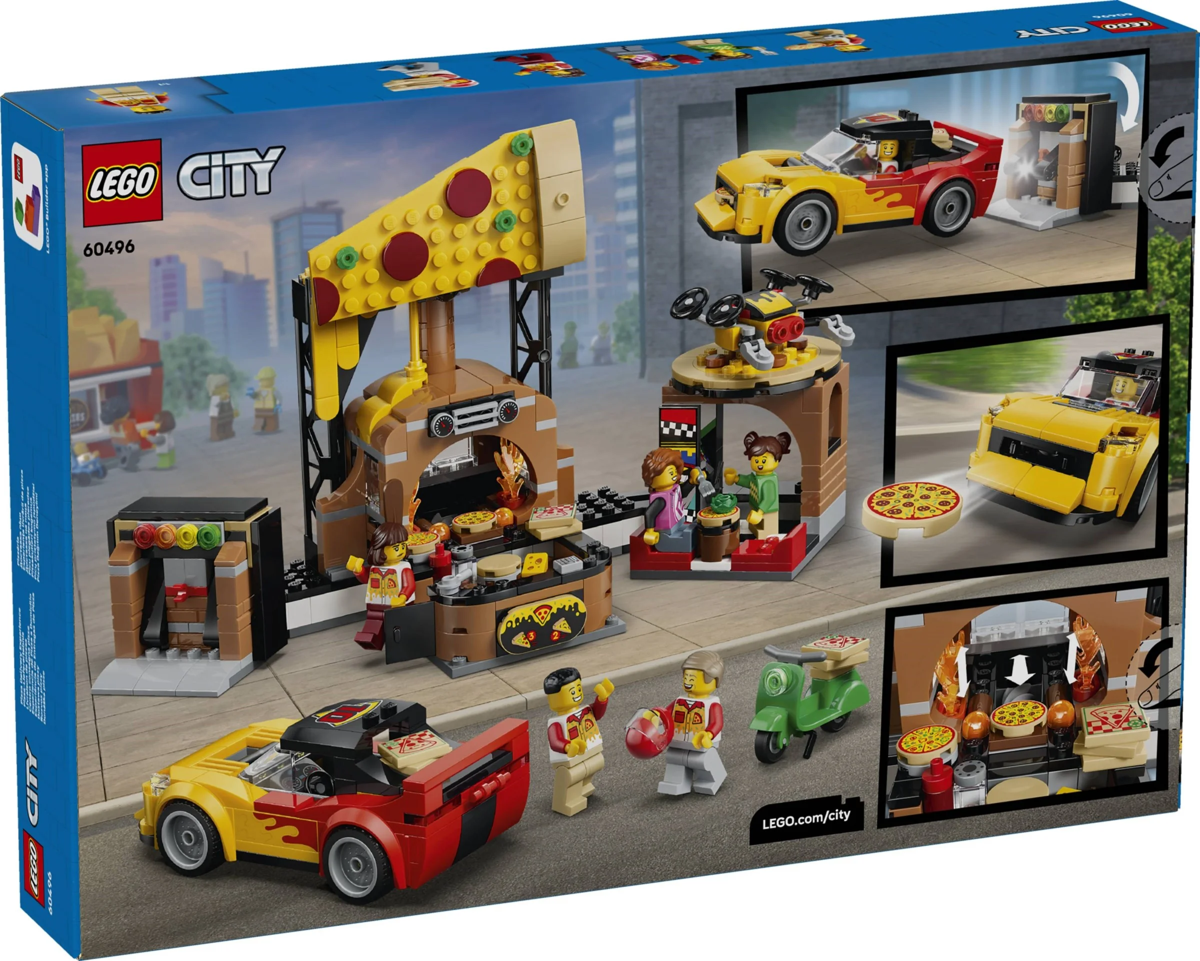 LEGO® 60496 Dostawa pizzy z pojazdami - zdjęcie 2