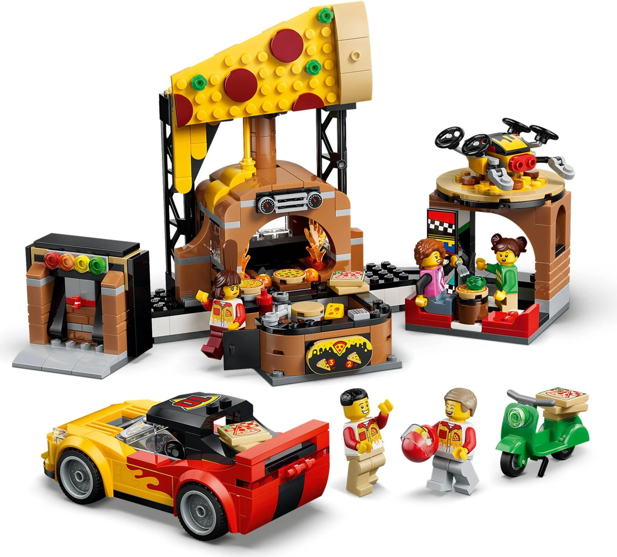 LEGO® 60496 Dostawa pizzy z pojazdami - zdjęcie 9