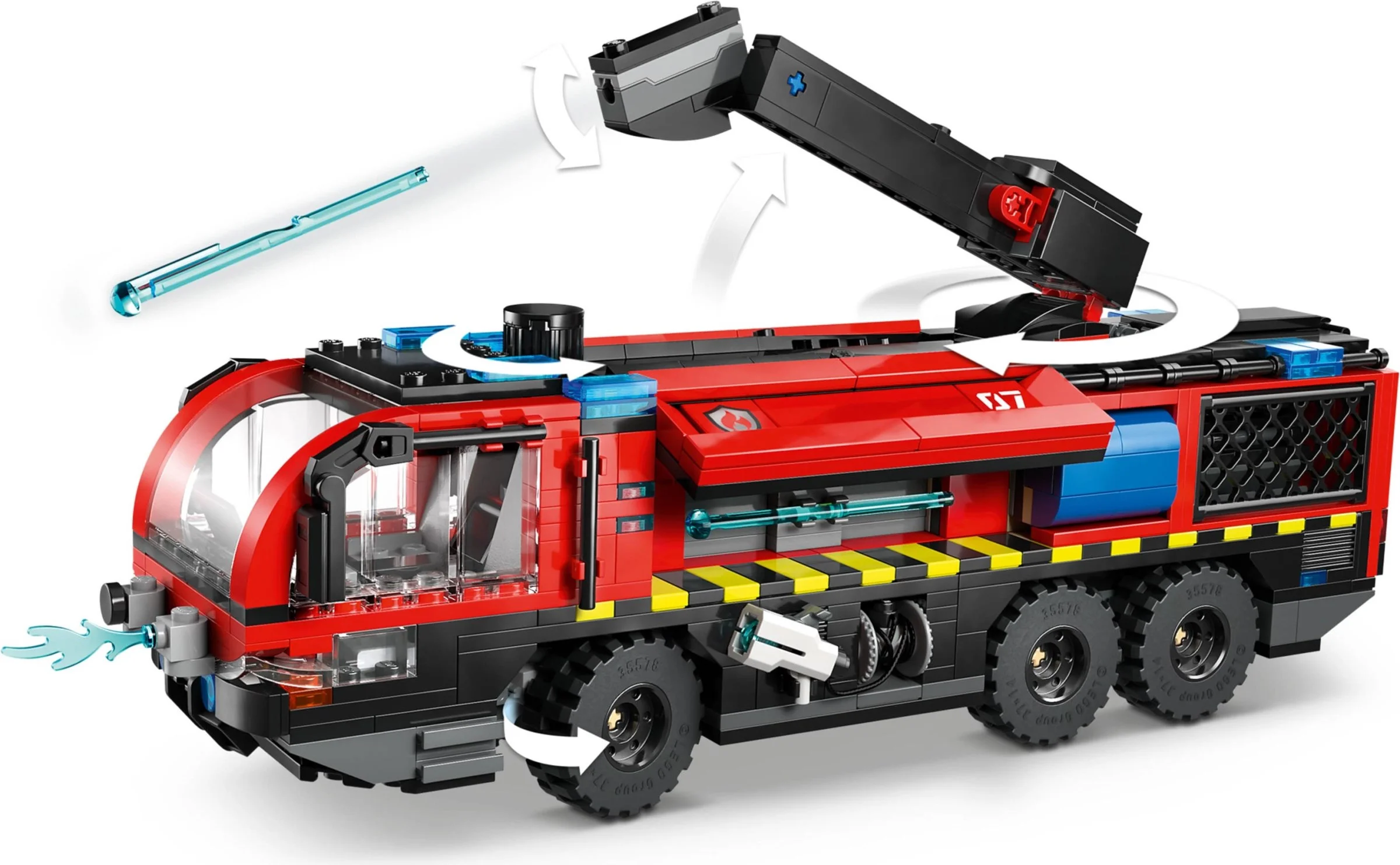 LEGO® 60499 Lotniskowy Wóz Strażacki - zdjęcie 3