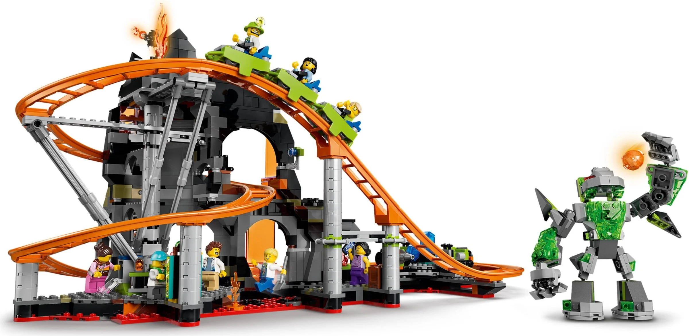 LEGO® 60501 Park rollercoasterów Lava Land - zdjęcie 10