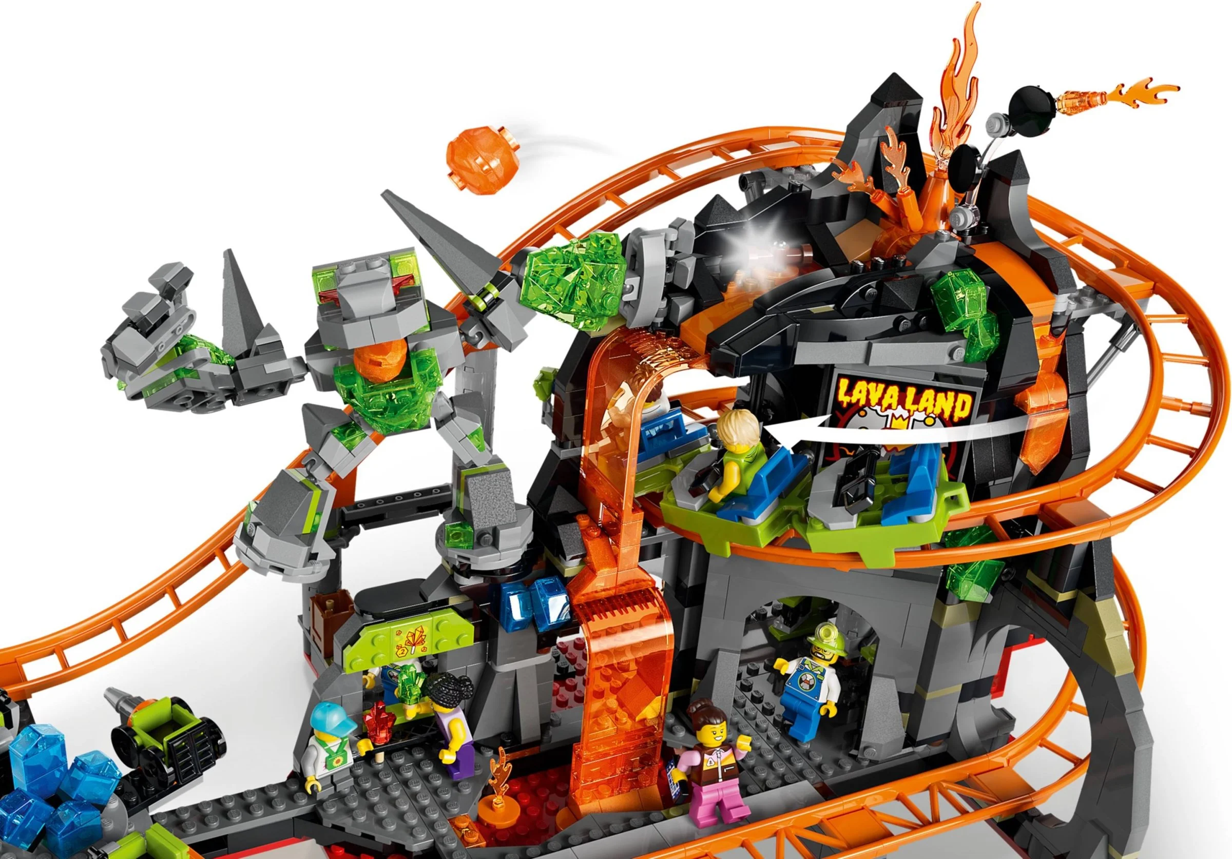 LEGO® 60501 Park rollercoasterów Lava Land - zdjęcie 11