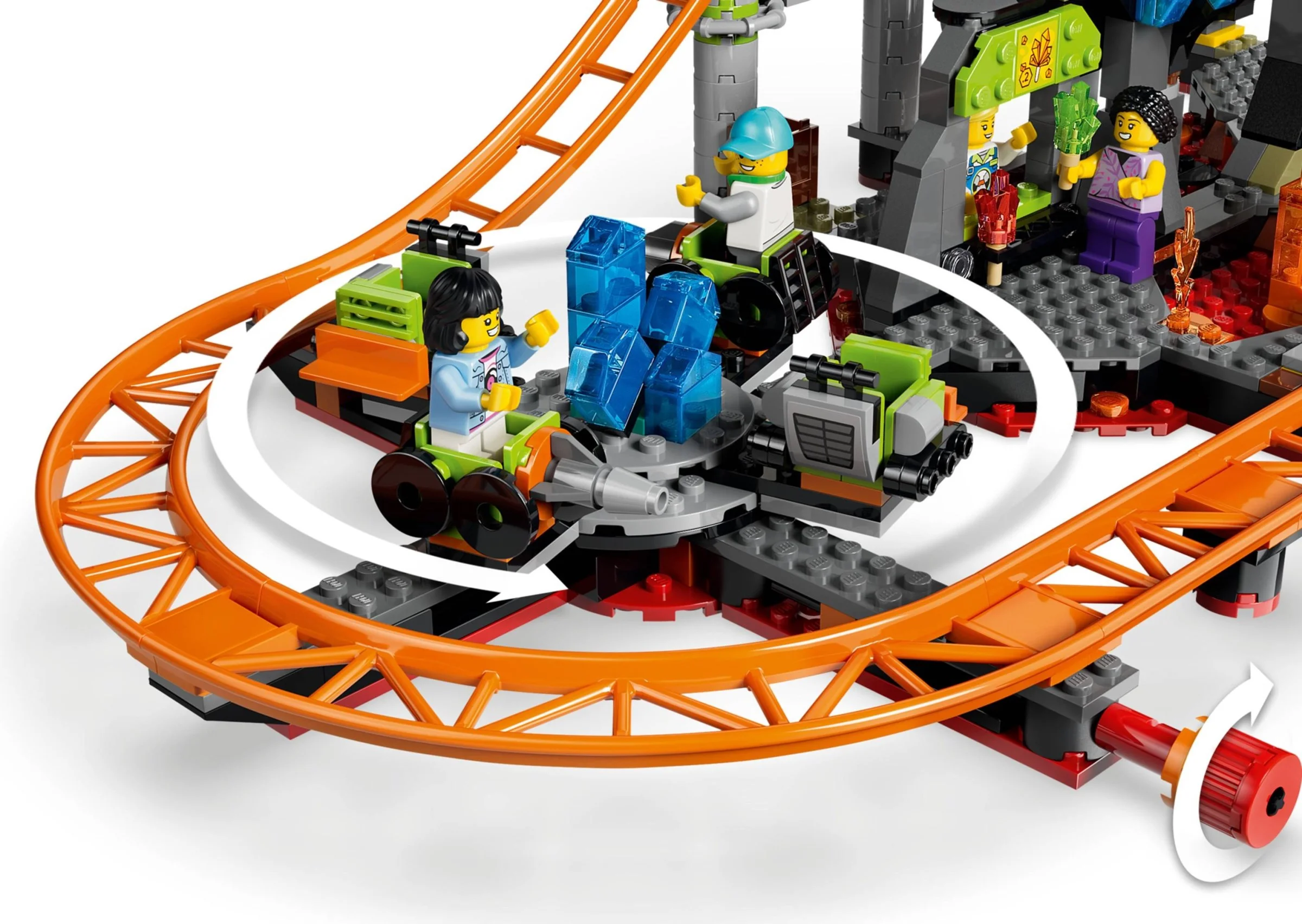 LEGO® 60501 Park rollercoasterów Lava Land - zdjęcie 12
