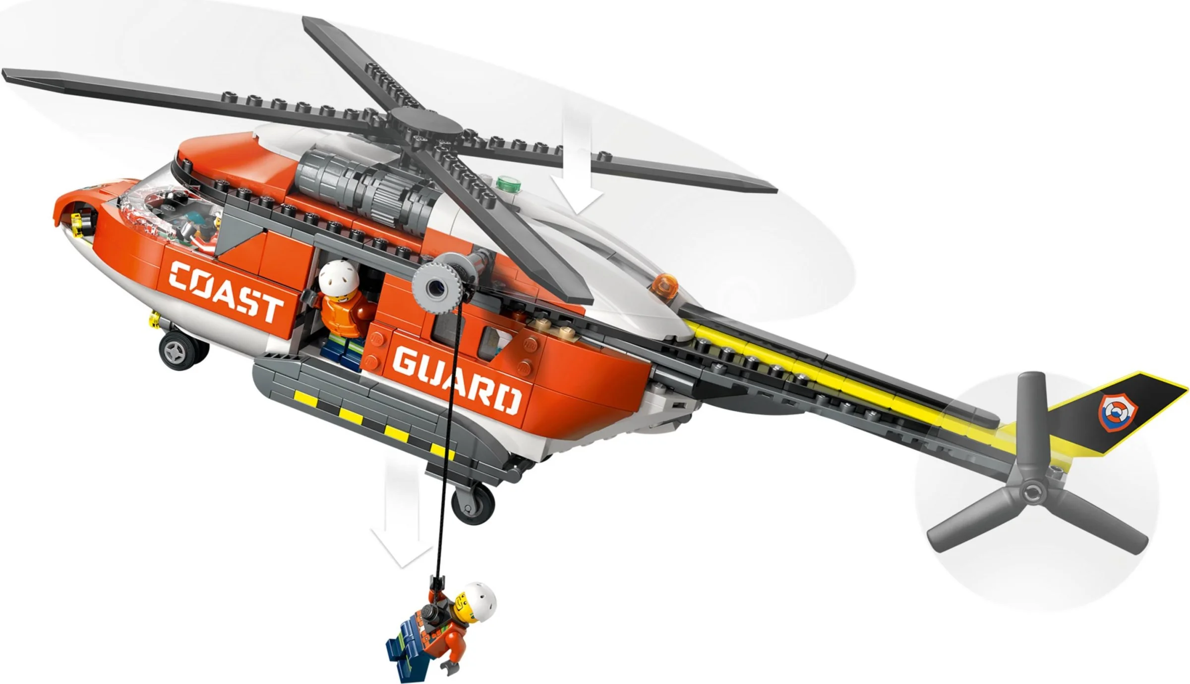 LEGO® 60503 Helikopter Straży Przybrzeżnej - zdjęcie 3