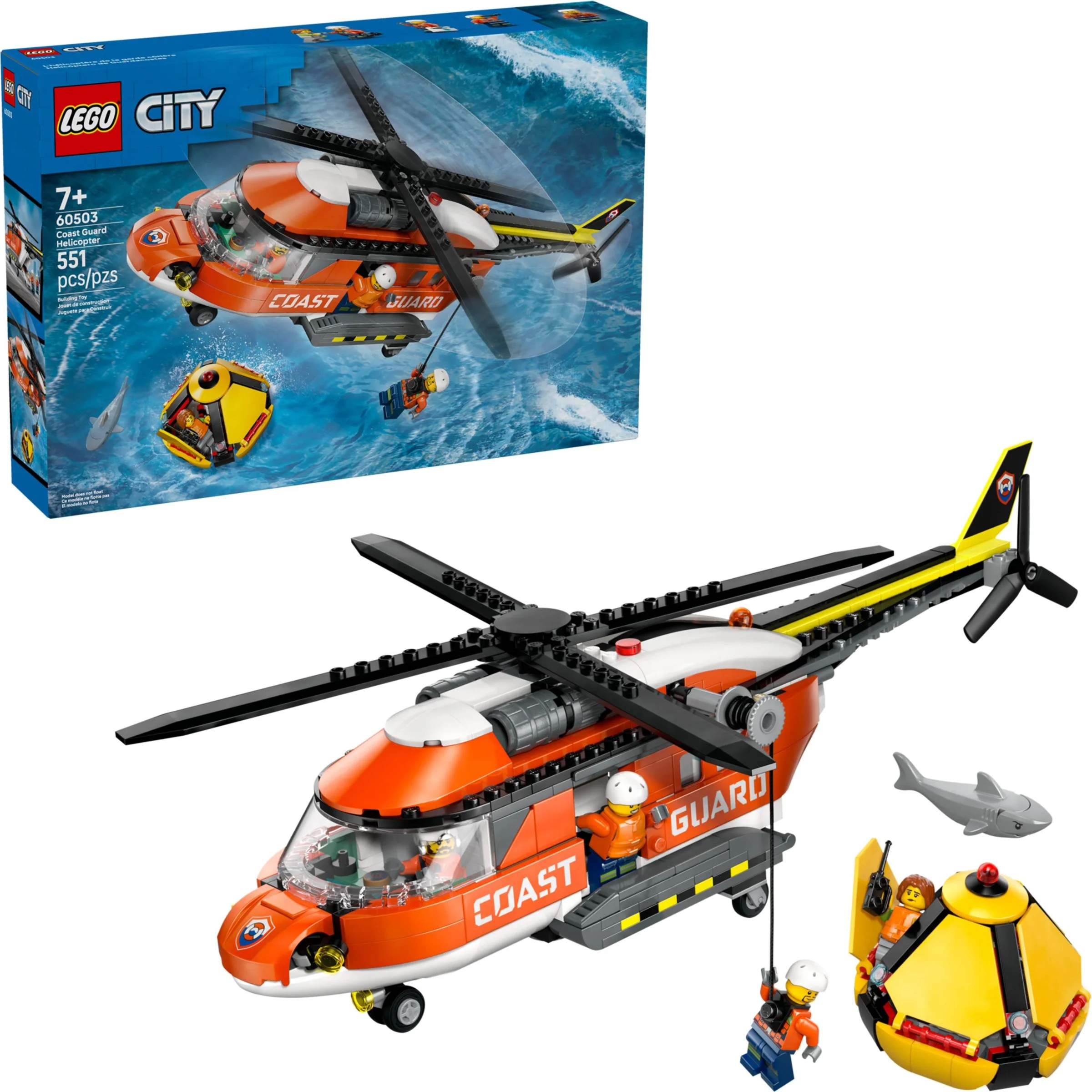 LEGO® 60503 Helikopter Straży Przybrzeżnej - zdjęcie 5