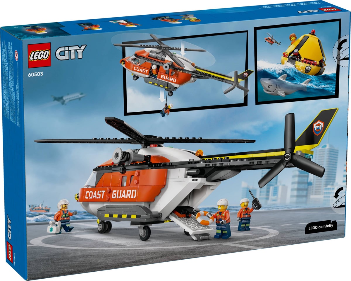LEGO® 60503 Helikopter straży przybrzeżnej - zdjęcie 4