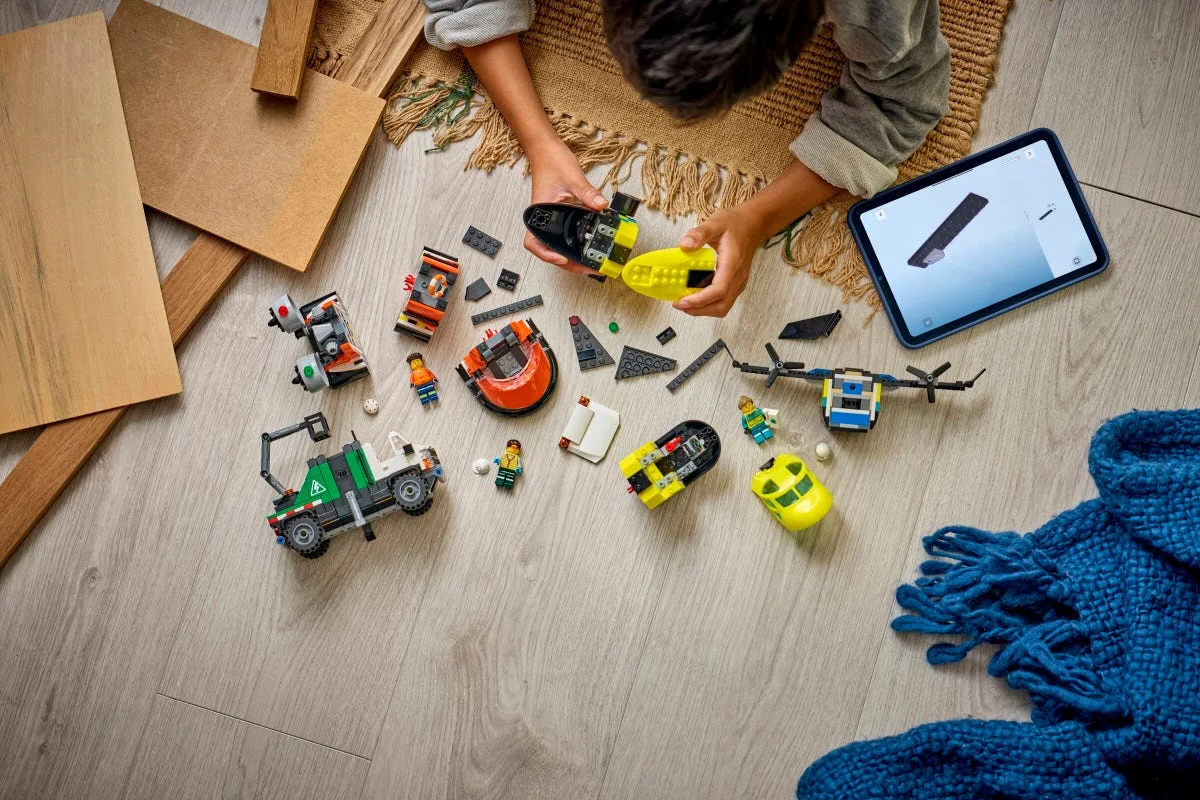 LEGO® 60505 LEGO City Zestaw z samolotem, ciężarówką serwisową i poduszkowcem - zdjęcie 9