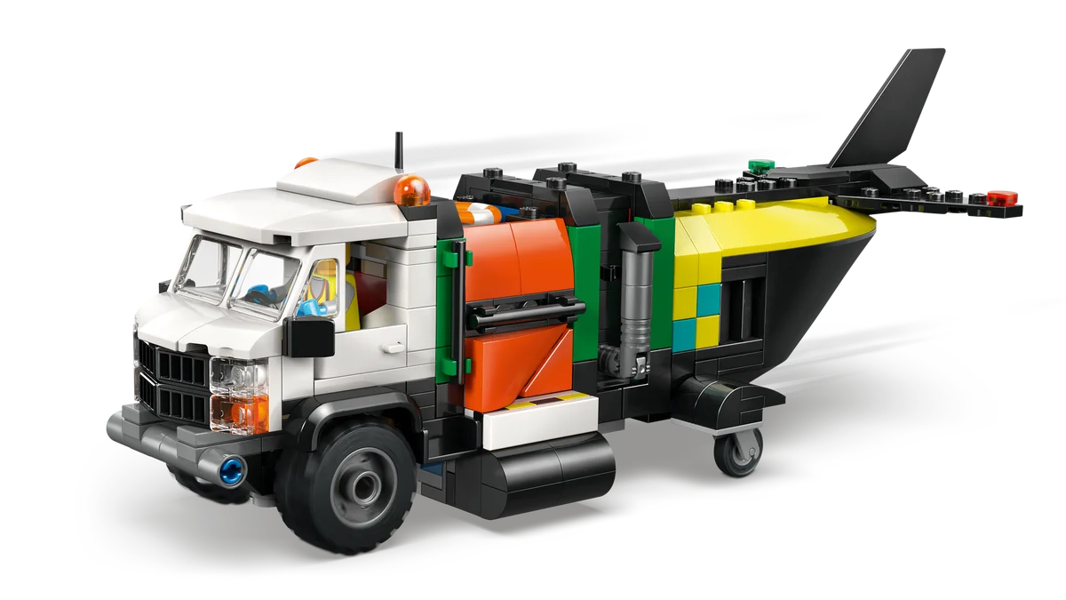 LEGO® 60505 LEGO City Zestaw z samolotem, ciężarówką serwisową i poduszkowcem - zdjęcie 16