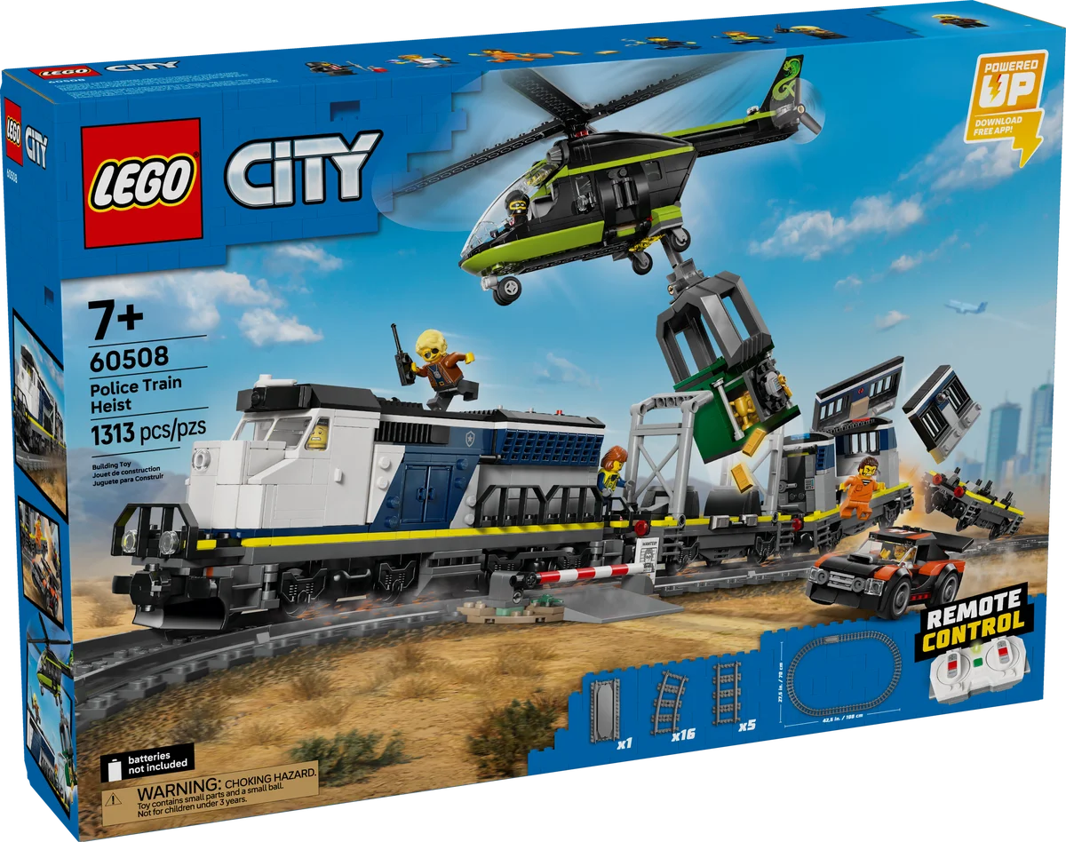 LEGO® 60508 LEGO City Napad na policyjny pociąg - zdjęcie 2