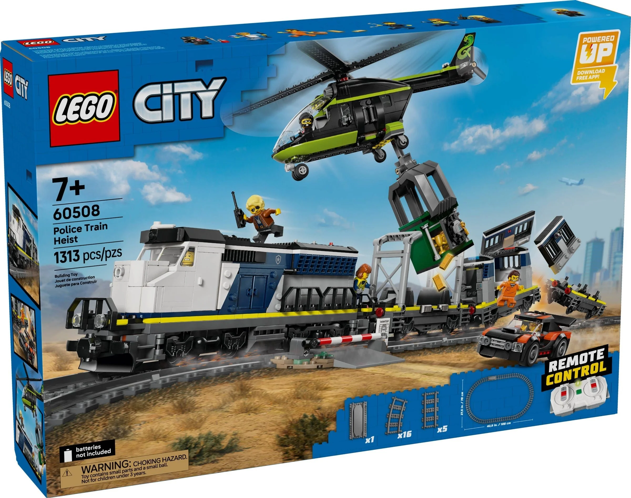 LEGO® 60508 LEGO City Napad na policyjny pociąg - zdjęcie 5