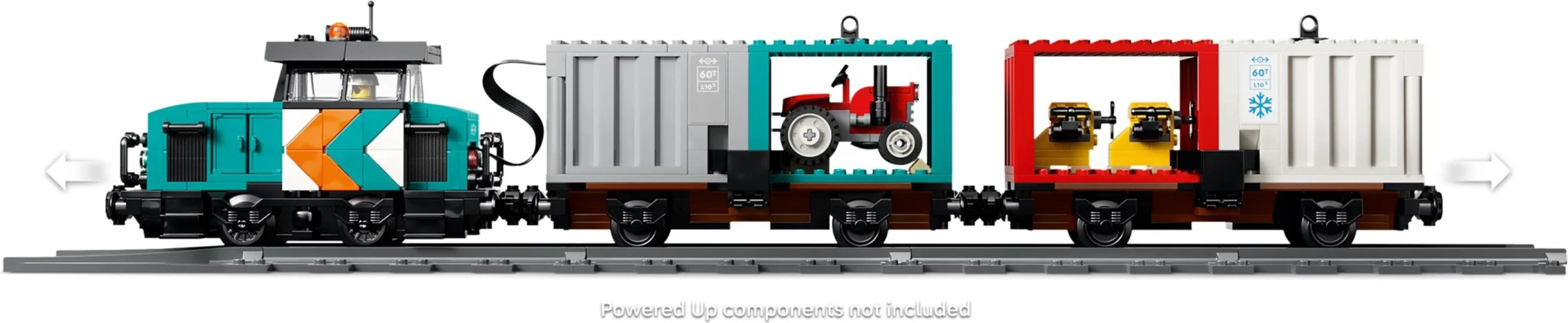 LEGO® 60509 Portowy pociąg towarowy, dźwig i ciężarówka - zdjęcie 11