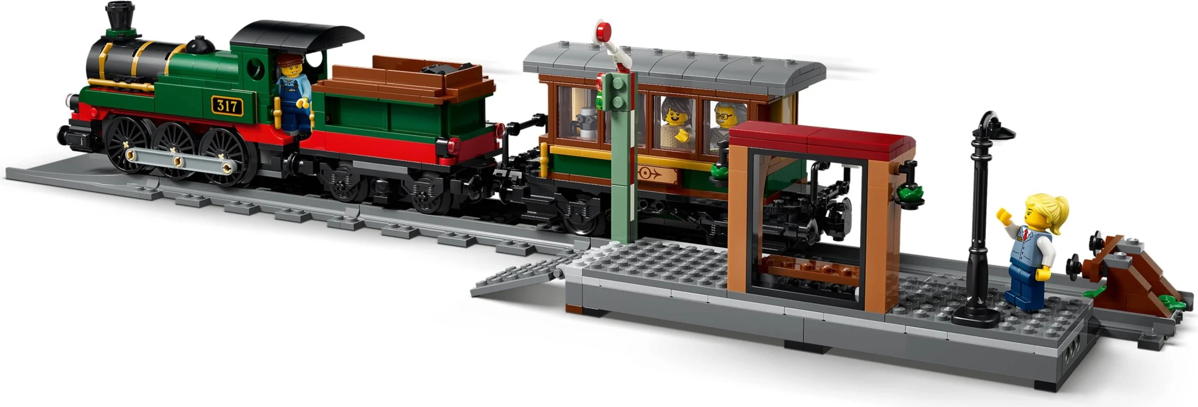 LEGO® 60511 Retro pociąg z lokomotywą parową - zdjęcie 8