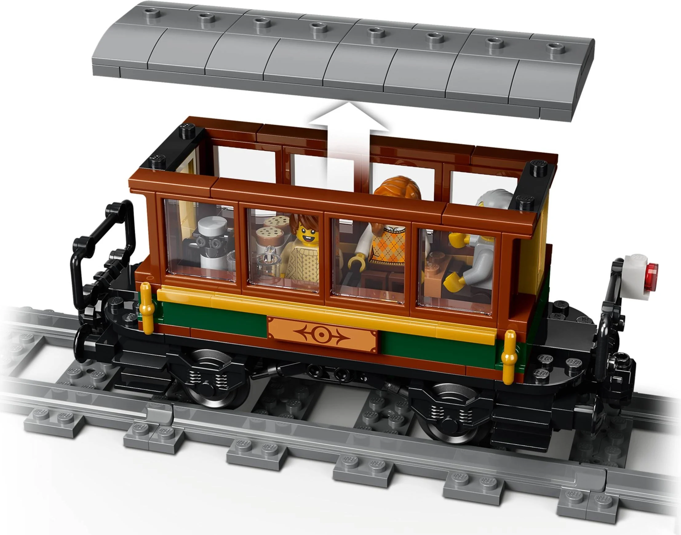 LEGO® 60511 Retro pociąg z lokomotywą parową - zdjęcie 9
