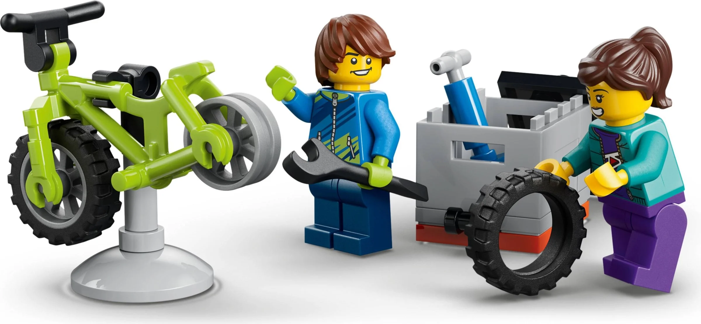 LEGO® 60512 Furgonetka z rowerami górskimi - zdjęcie 10