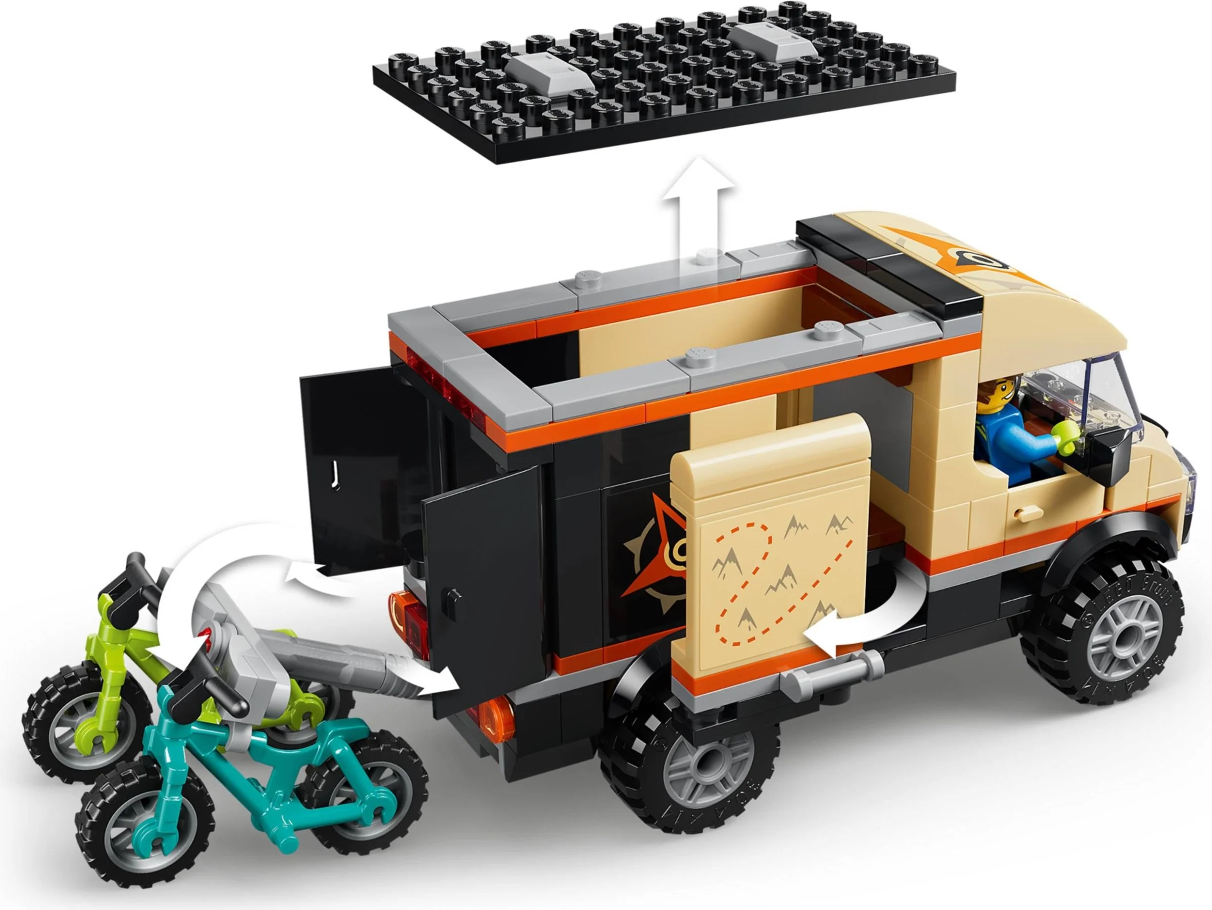 LEGO® 60512 Furgonetka z rowerami górskimi - zdjęcie 9