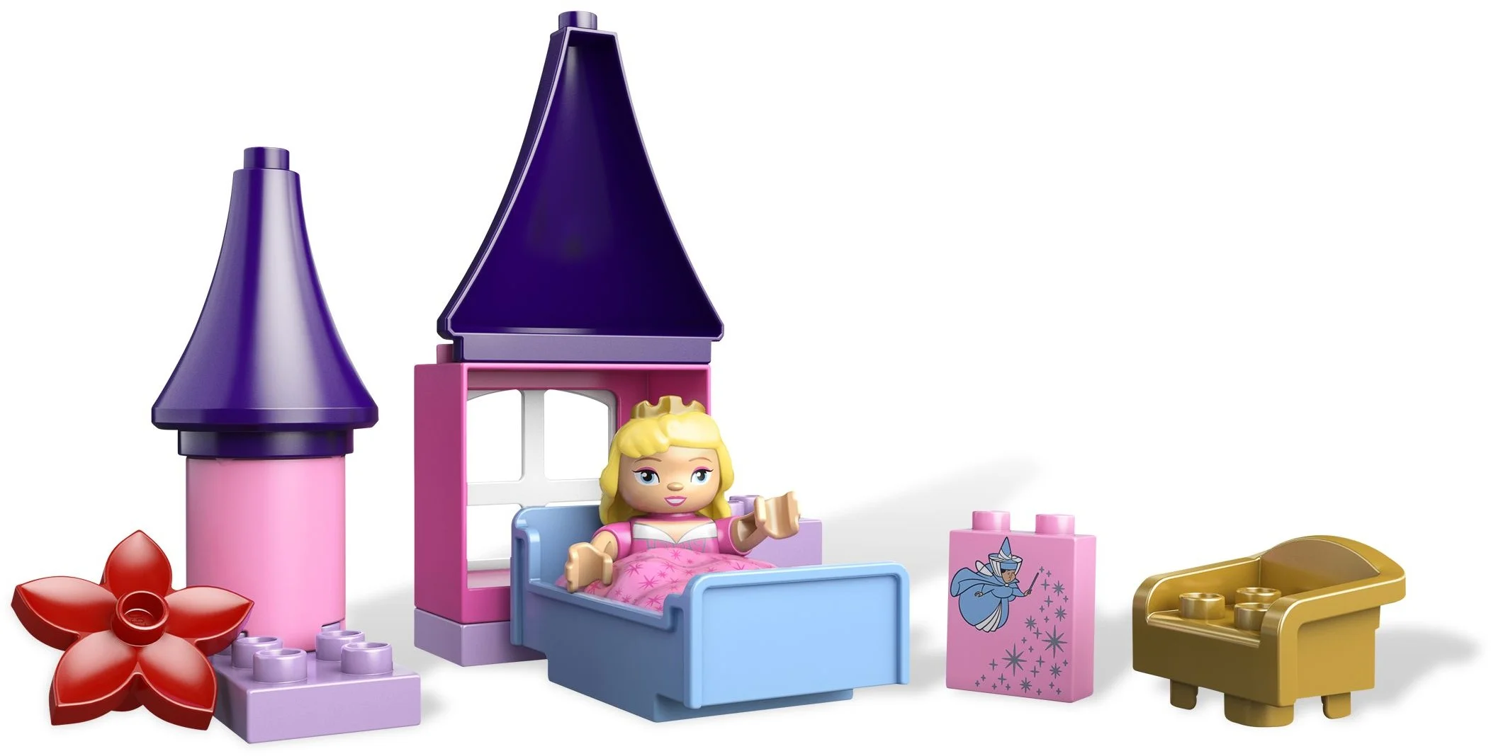 LEGO® 6151 Disney Pokój Śpiącej Królewny Nowy Zestaw Unikat - zdjęcie 3