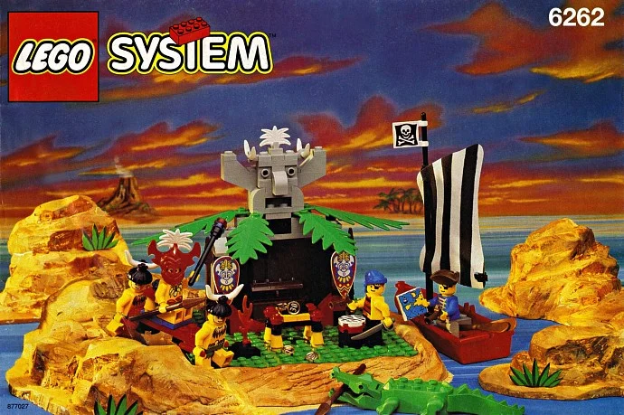 Lego Pirates King Kahuka’s Throne Nowy Misb