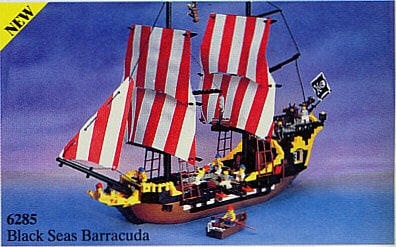 LEGO® 6285 Lego Pirates Black Seas Barracuda Nowy Misb - zdjęcie 1