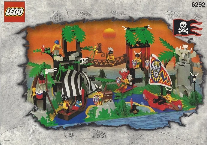 LEGO® 6292 Pirates Piracka wyspa