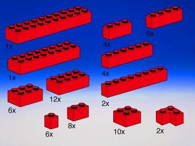 Extra Bricks in Red