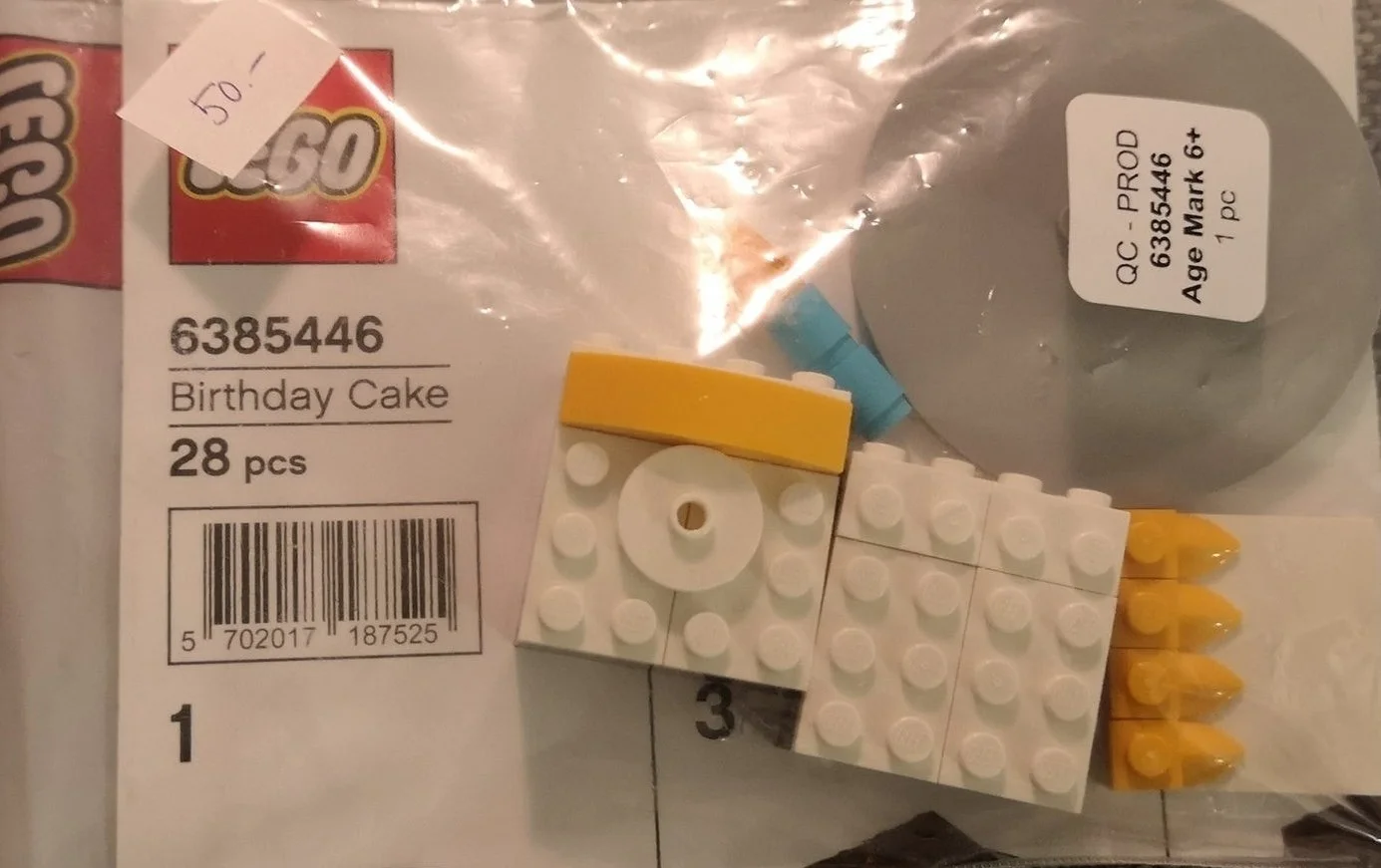 LEGO® 6385446 Birthday Cake - zdjęcie 3